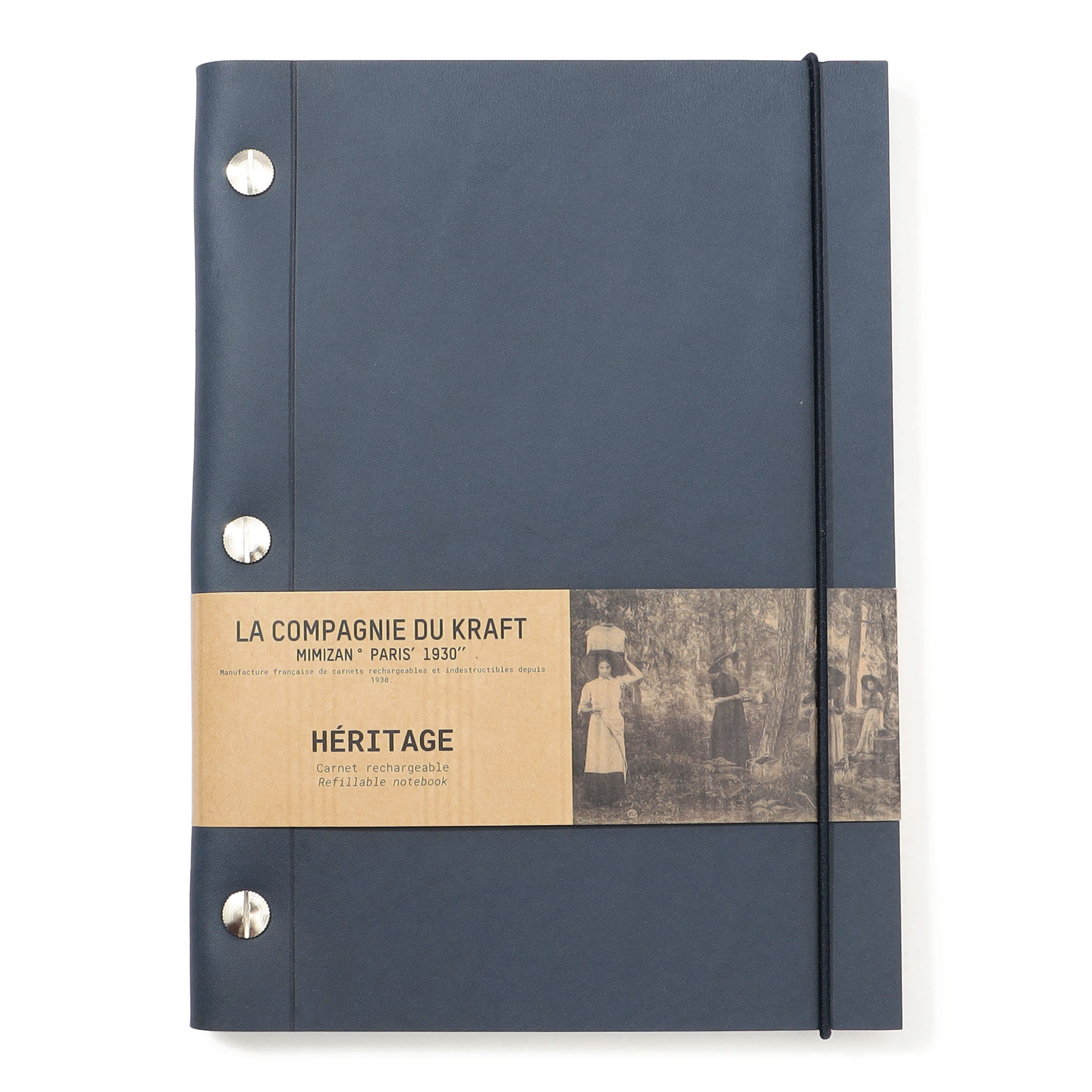 La Compagnie du Kraft Heritage A5 Leather Notebook