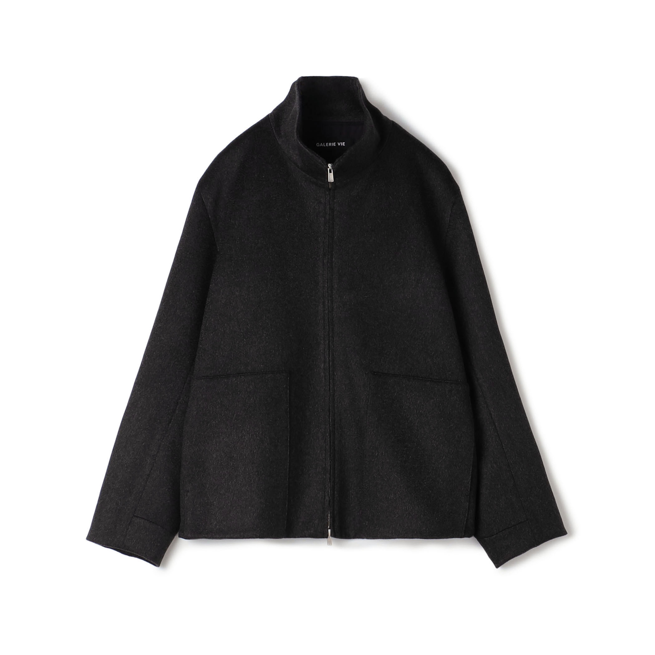 カシミヤビーバー ジップブルゾン｜トゥモローランド 公式通販