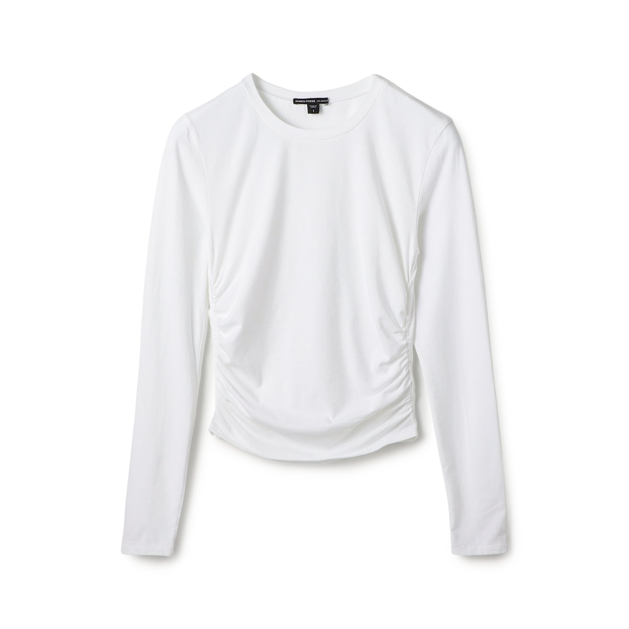 コットンポリエステルジャージー サイドシャーリングTシャツ WMTP3232