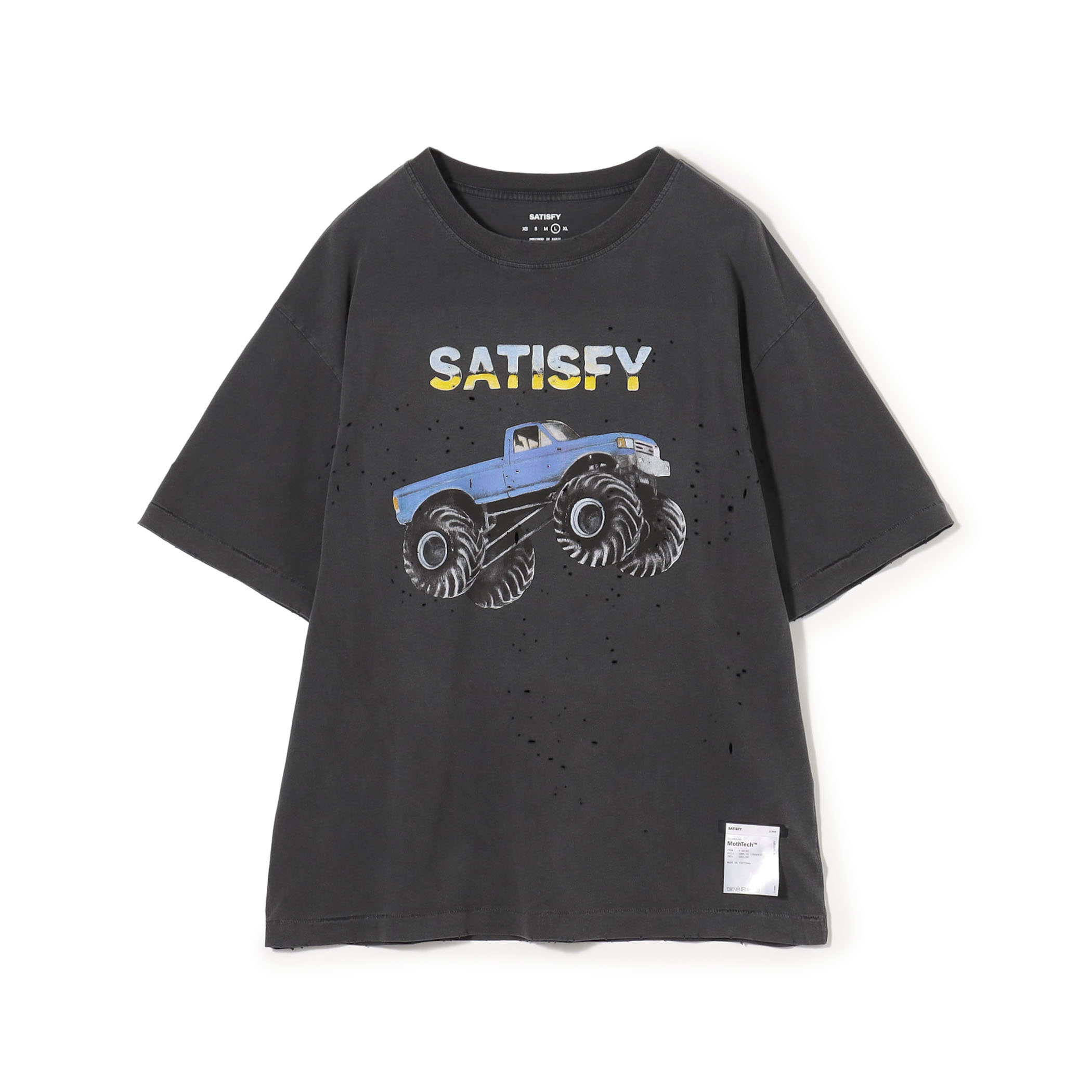 SATISFY MothTech T-Shirt プリントTシャツ