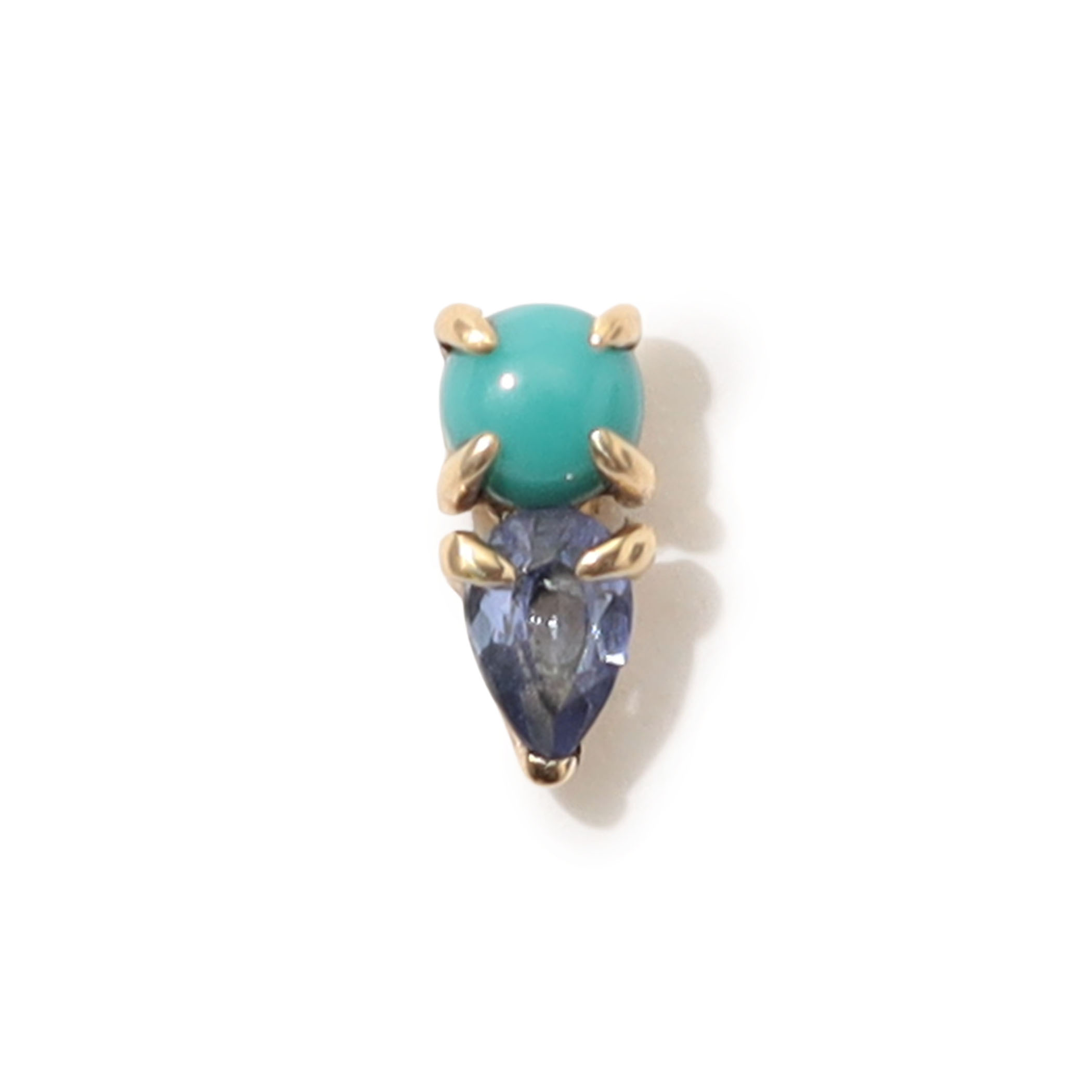 Metier Duo Studs 片耳ピアス