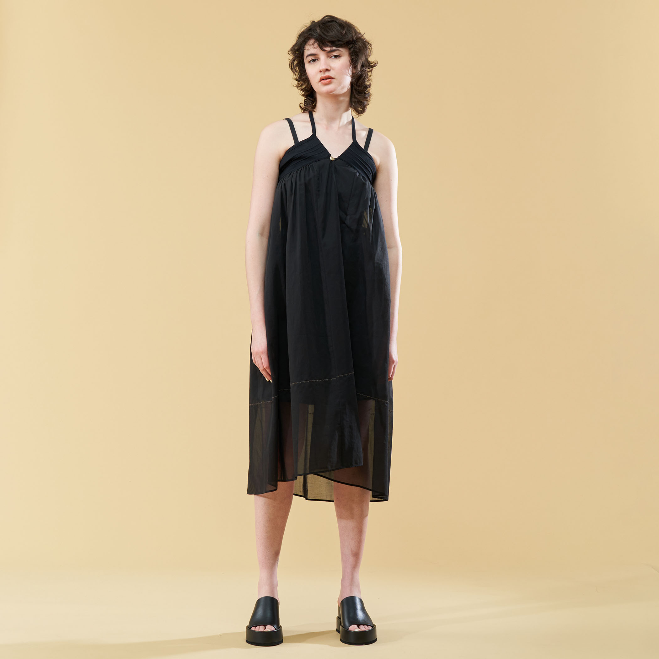 コムデギャルソン◆コットンジャージー ロングギャザースカート レディース 日本製 COMME des GARCONS（コムデギャルソン）ロング・マキシ丈