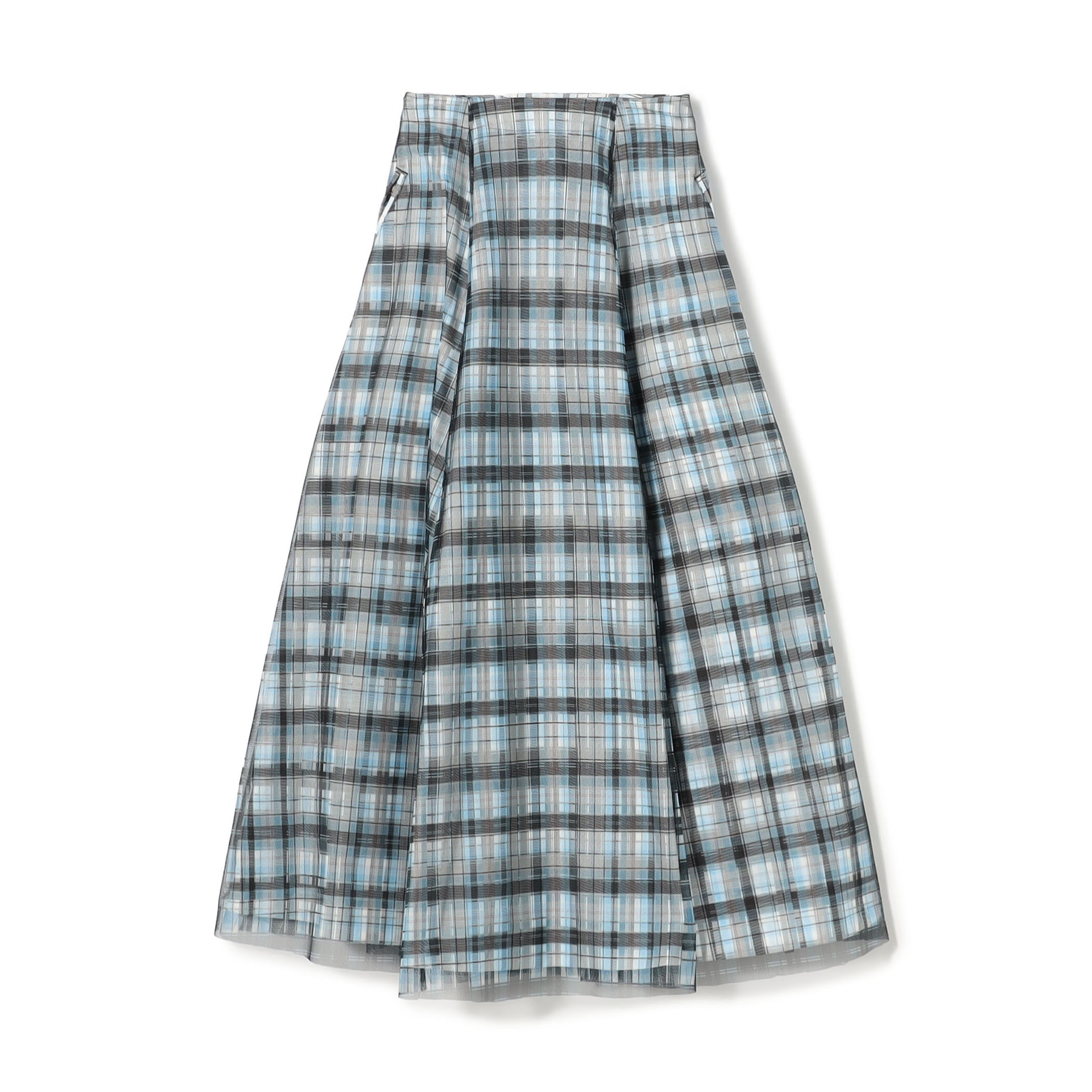 【別注】TELMA Layered チェック スカート