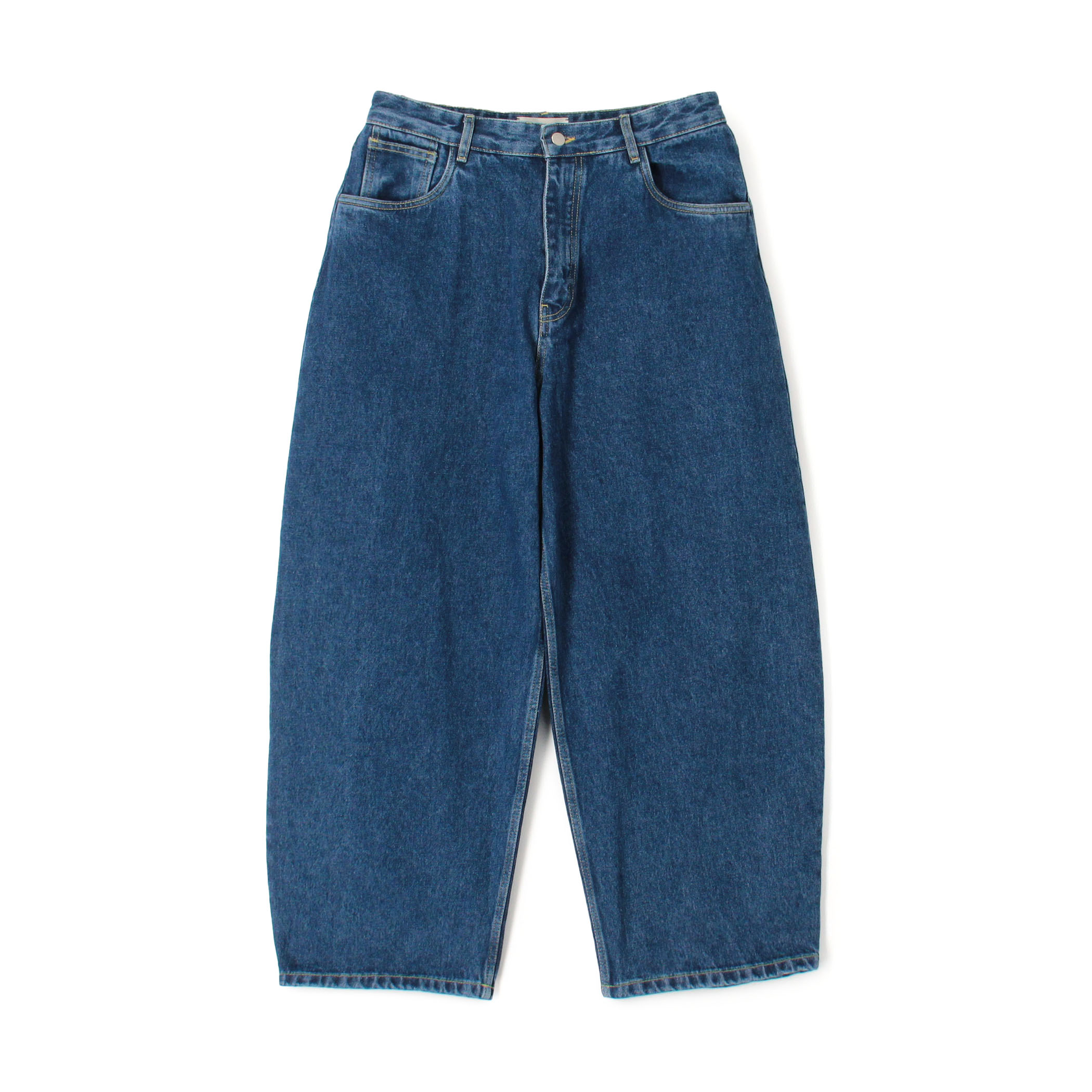 STUDIO NICHOLSON PAOLO DENIM PANT IN INDIGO WASH