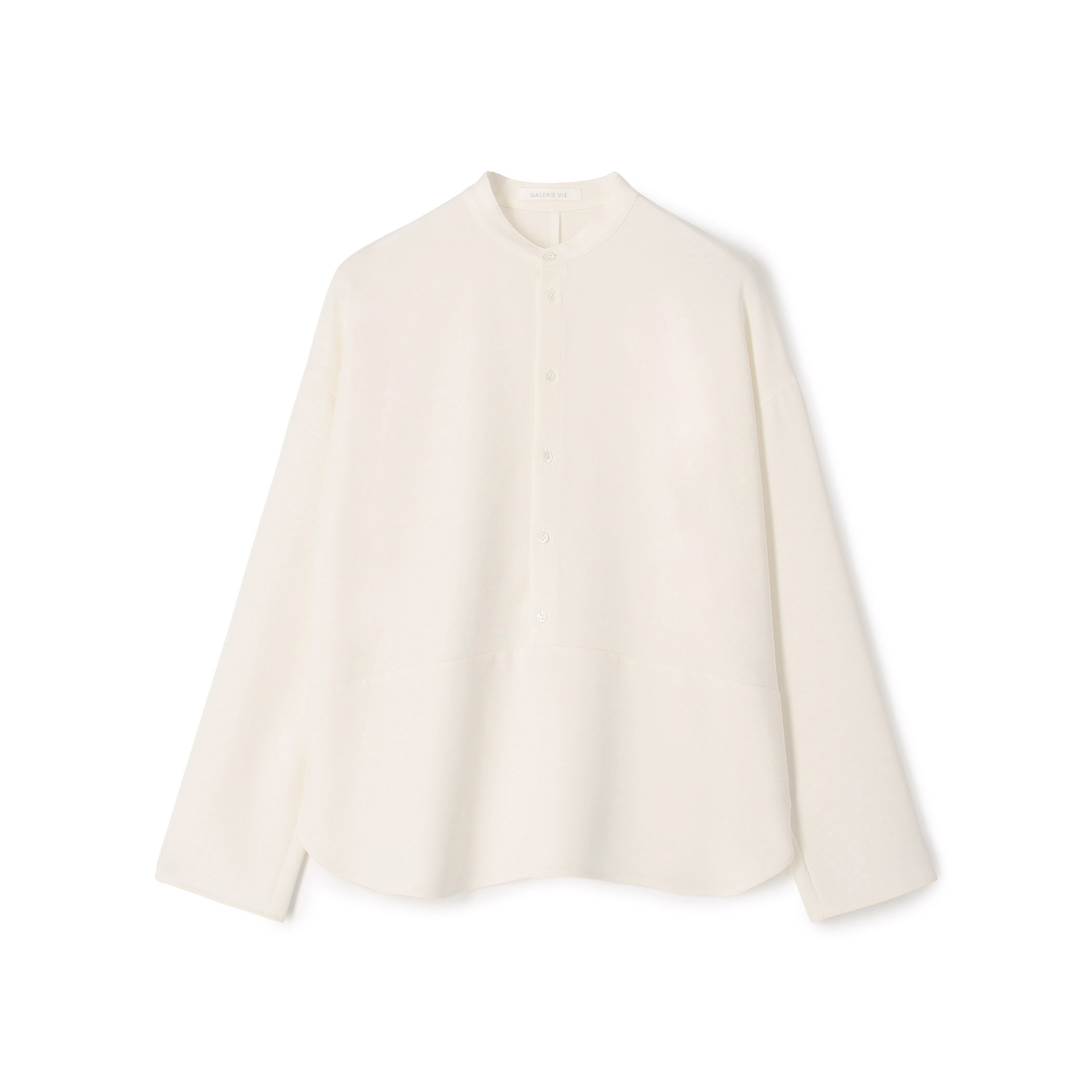 ■ダブルクロス ワイドプルオーバーシャツ