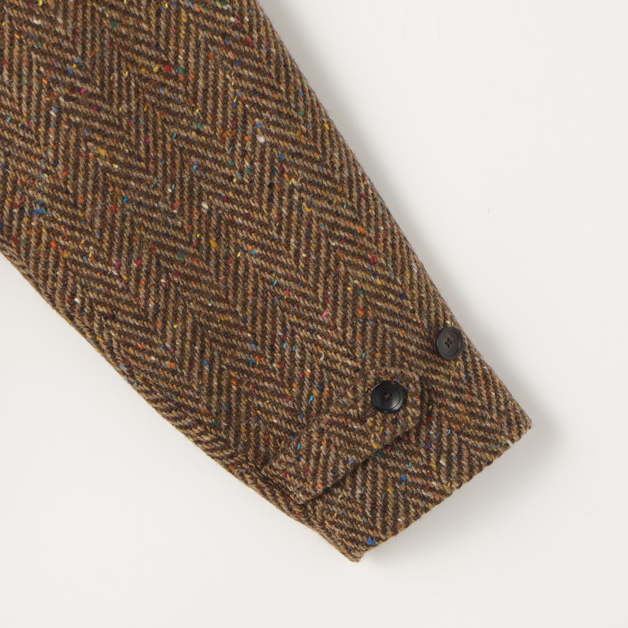 ドネガルツイード ドルマンスリーブ ステンカラーコート MAGEE