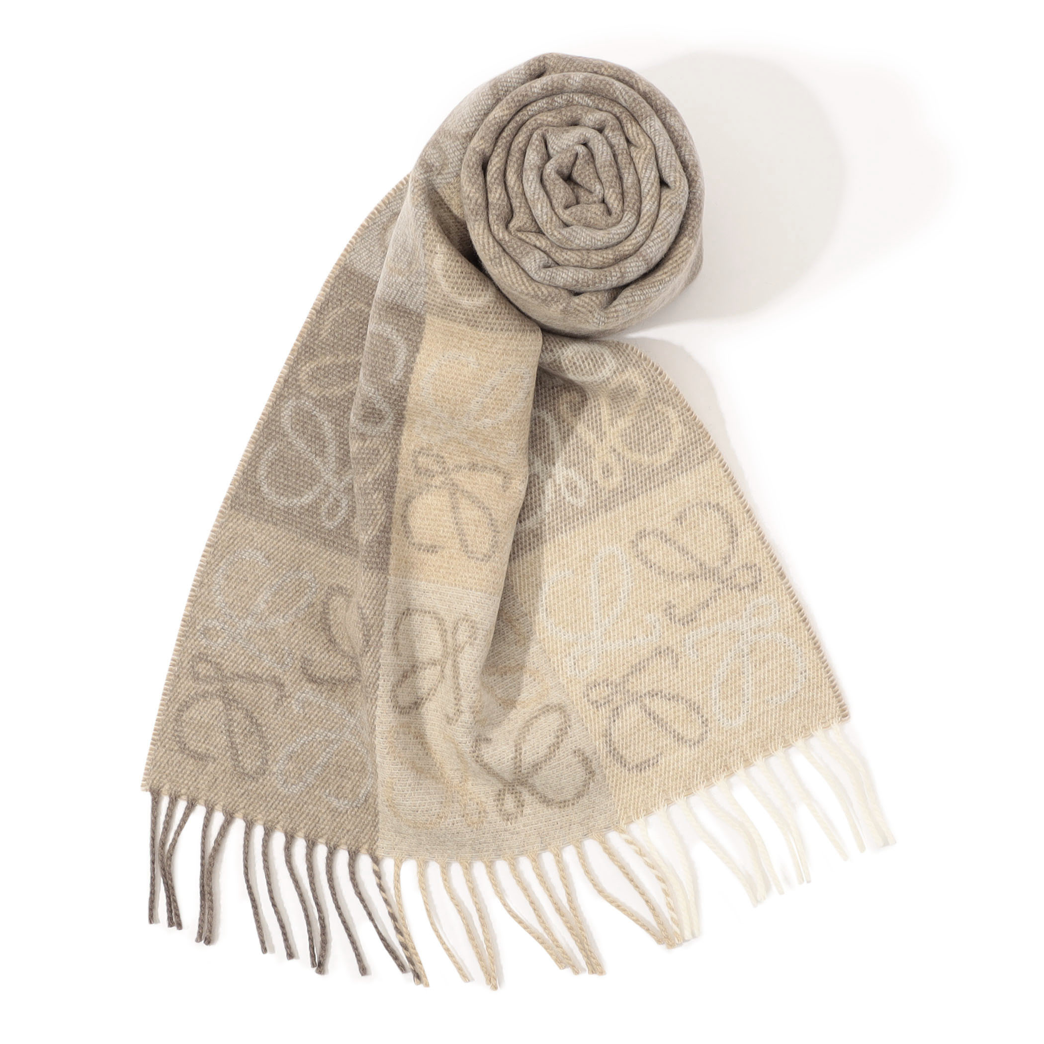 LOEWE ANAGRAM scarf