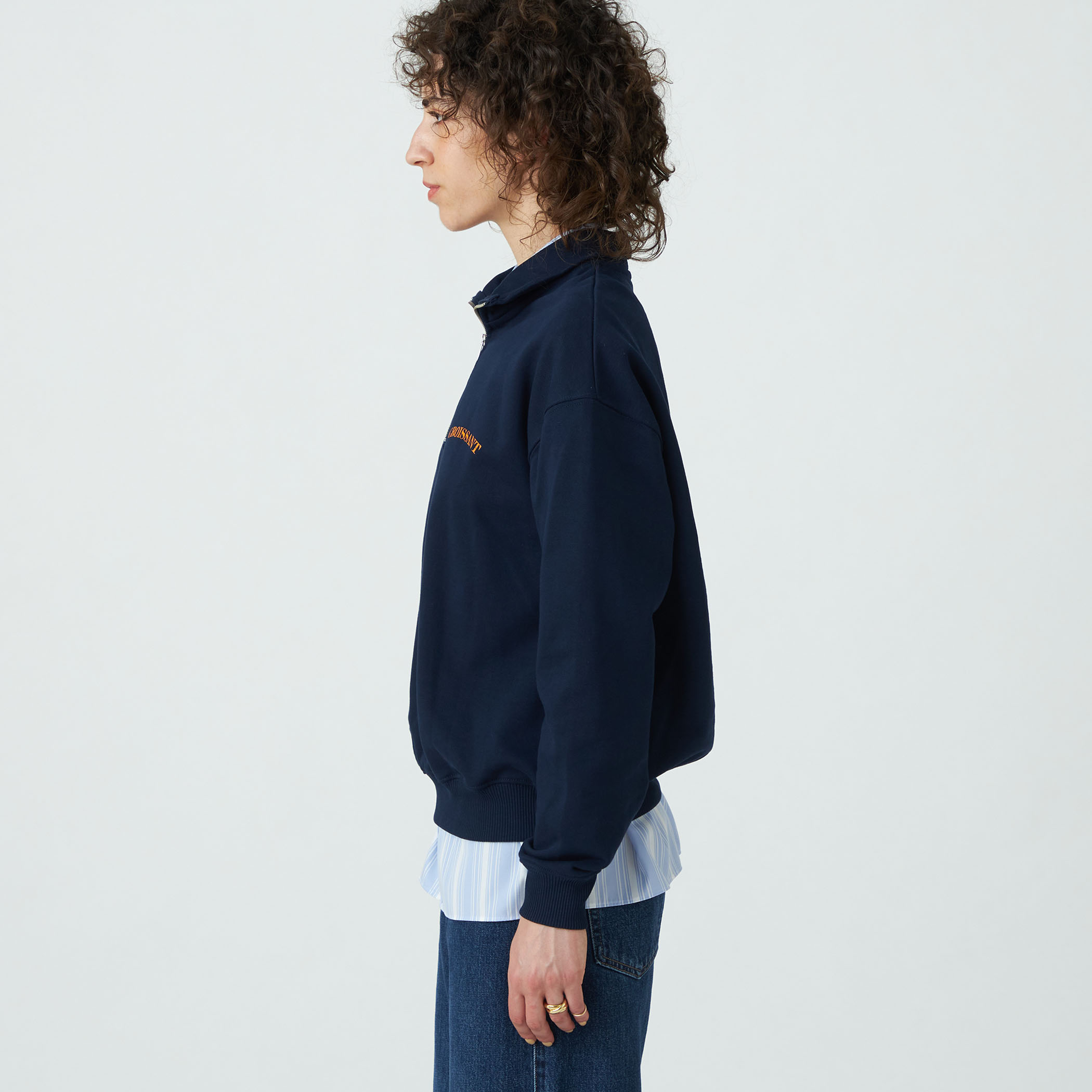 TOMORROWLAND / トゥモローランド 【別注】Les Petits Basics  コットン ジッププルオーバー 別注】Les Petits Basics コットン ジッププルオーバー