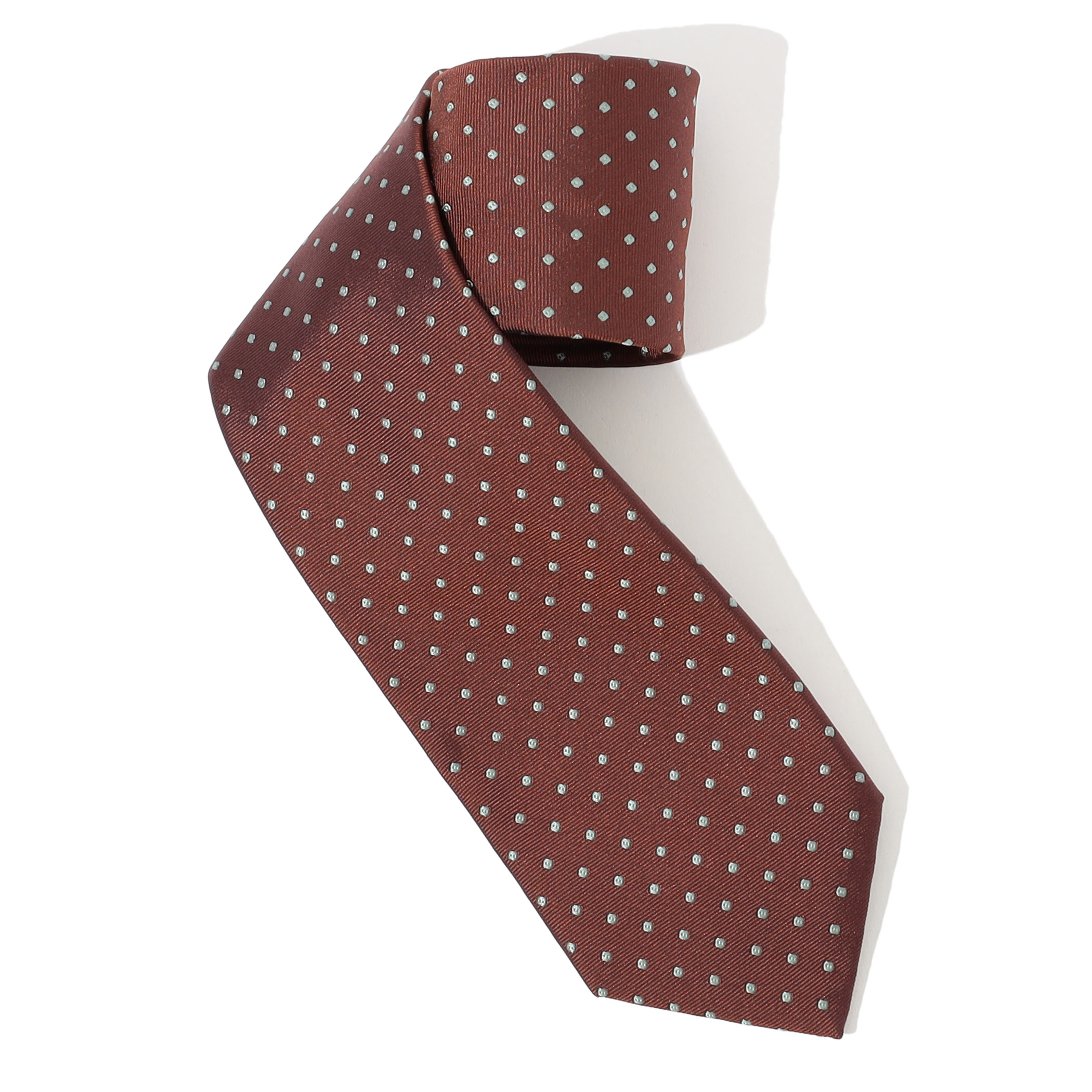 FRANCO BASSI シルクジャガード 小紋柄ネクタイ