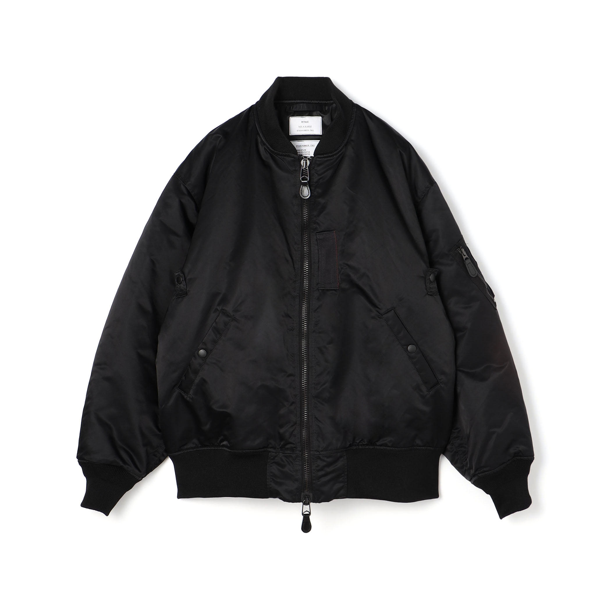 チョコレディース商品一覧極美品✨HYKE WEP JACKET MA-1 ボンバー ...