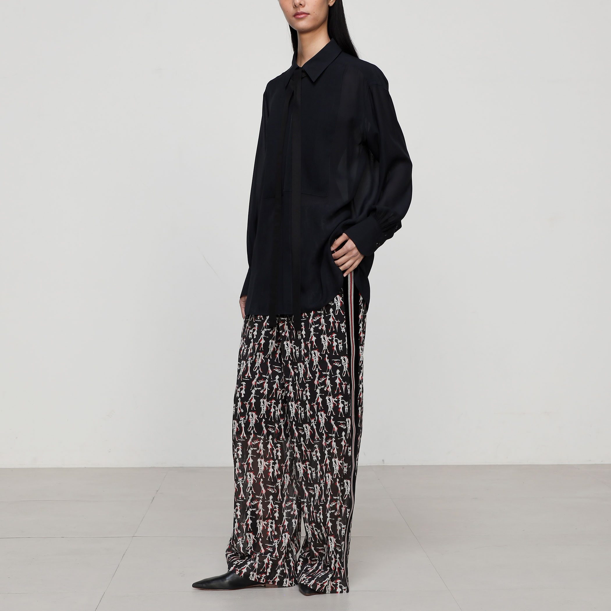 コットン CUTE GIRL プリントパンツ｜トゥモローランド 公式通販