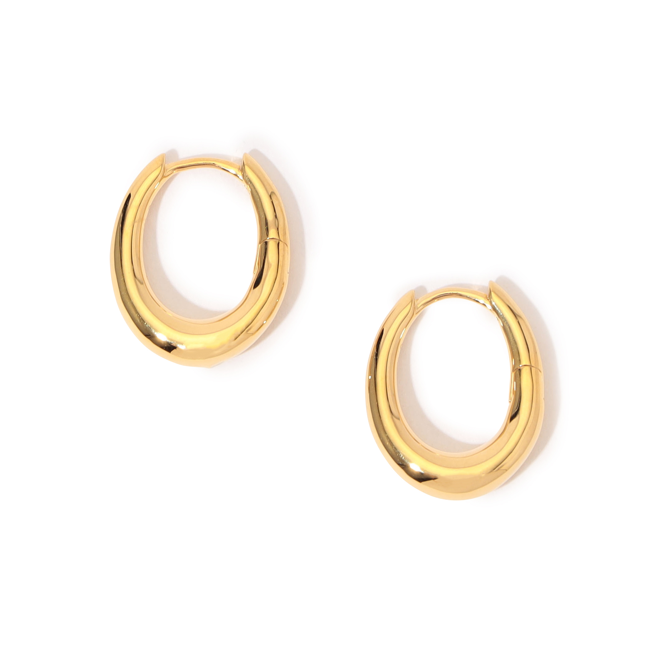 Otiumberg. Oval フープピアス