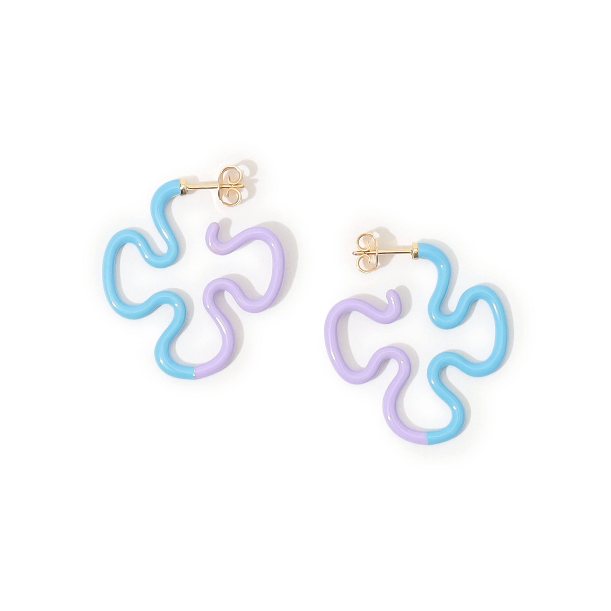 【別注】Bea Bongiasca B TWO TONE ピアス