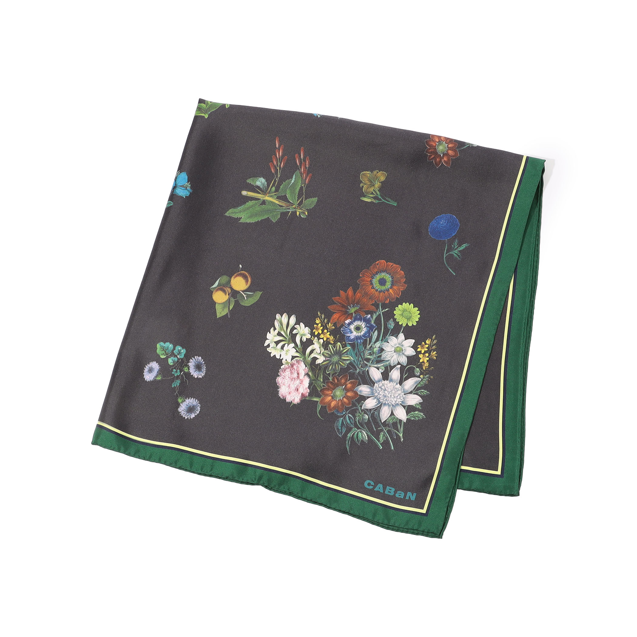 シルクツイル BOUQUET プリントスカーフ