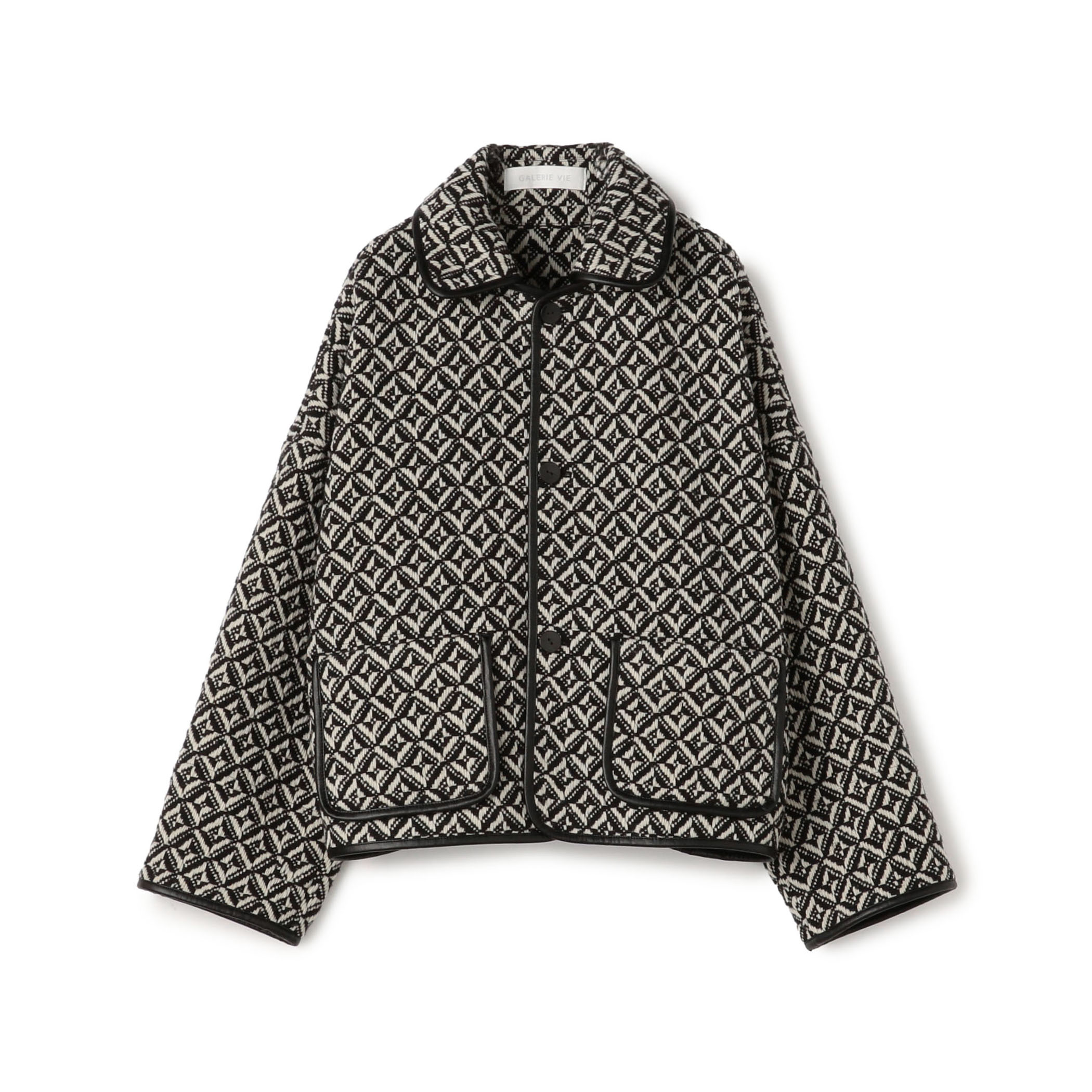 ウールテシード バルカラーショートコート