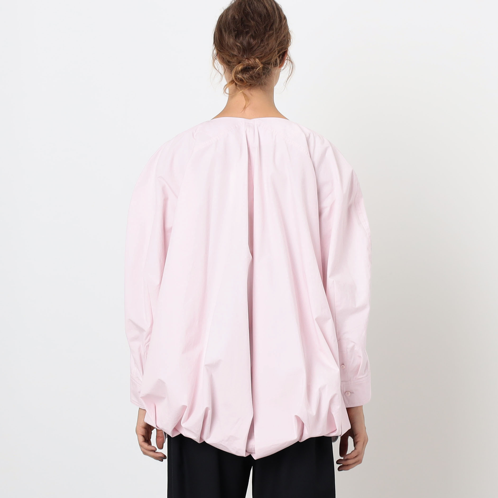JACQUEMUS LA CHEMISE PITTORE カラーレス ボリュームシャツ 