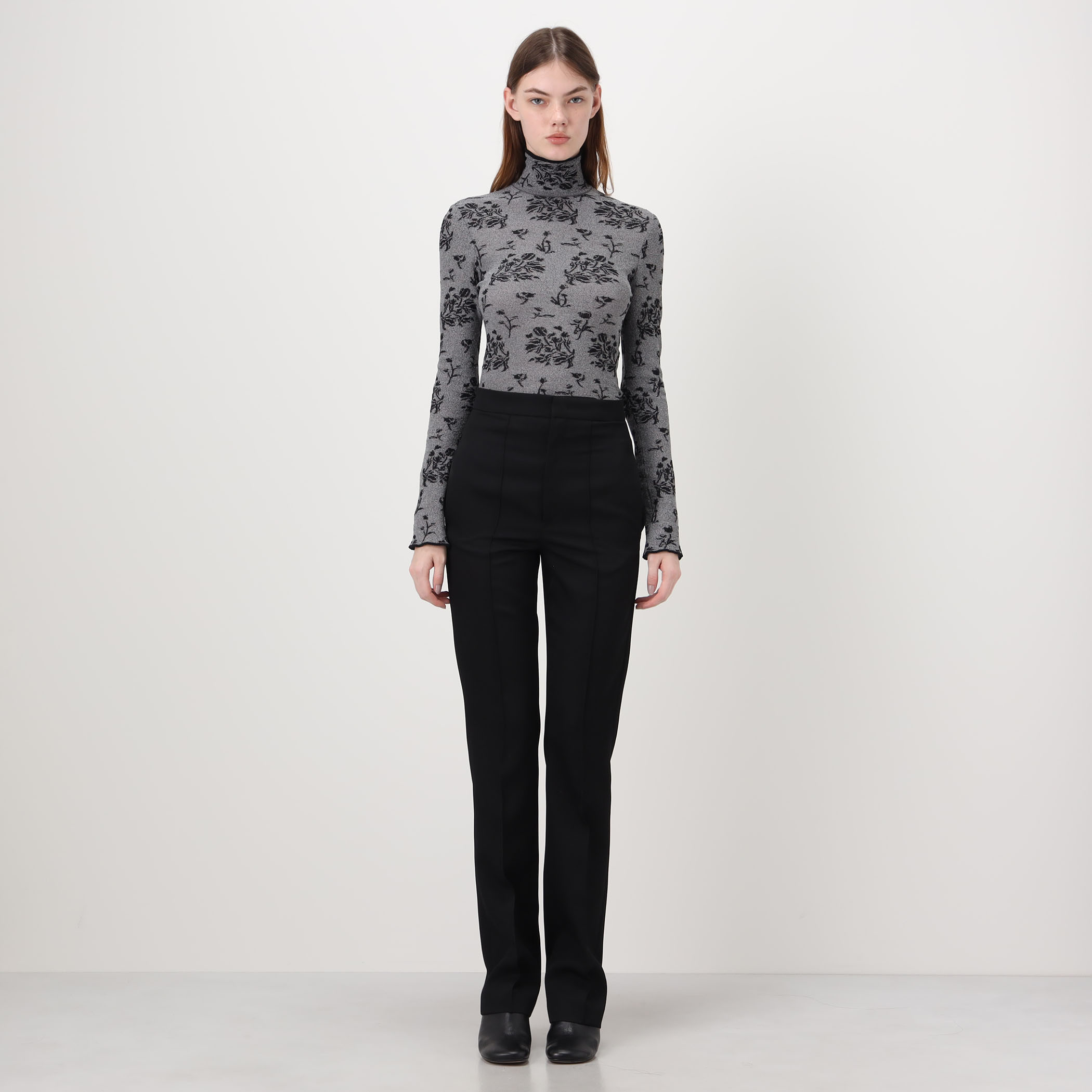Mame Kurogouchi Floral Jacquard Knit Bodysuit ジャカード ボディ