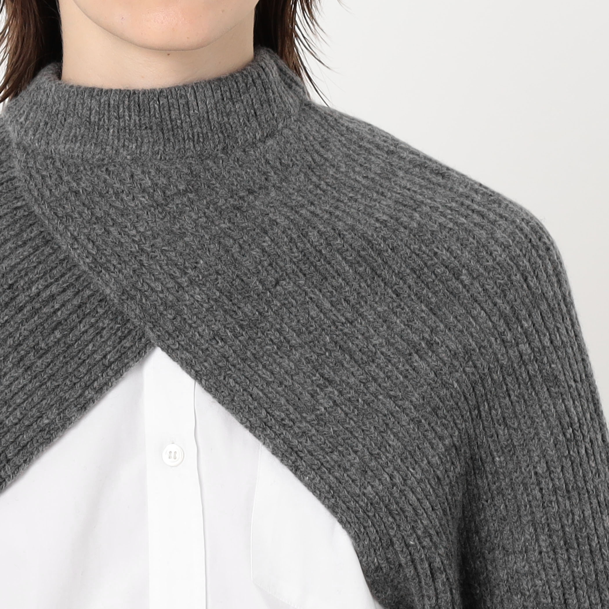 HYKE RIBBED-KNIT BOLERO リブニットボレロ｜トゥモローランド 公式サイト