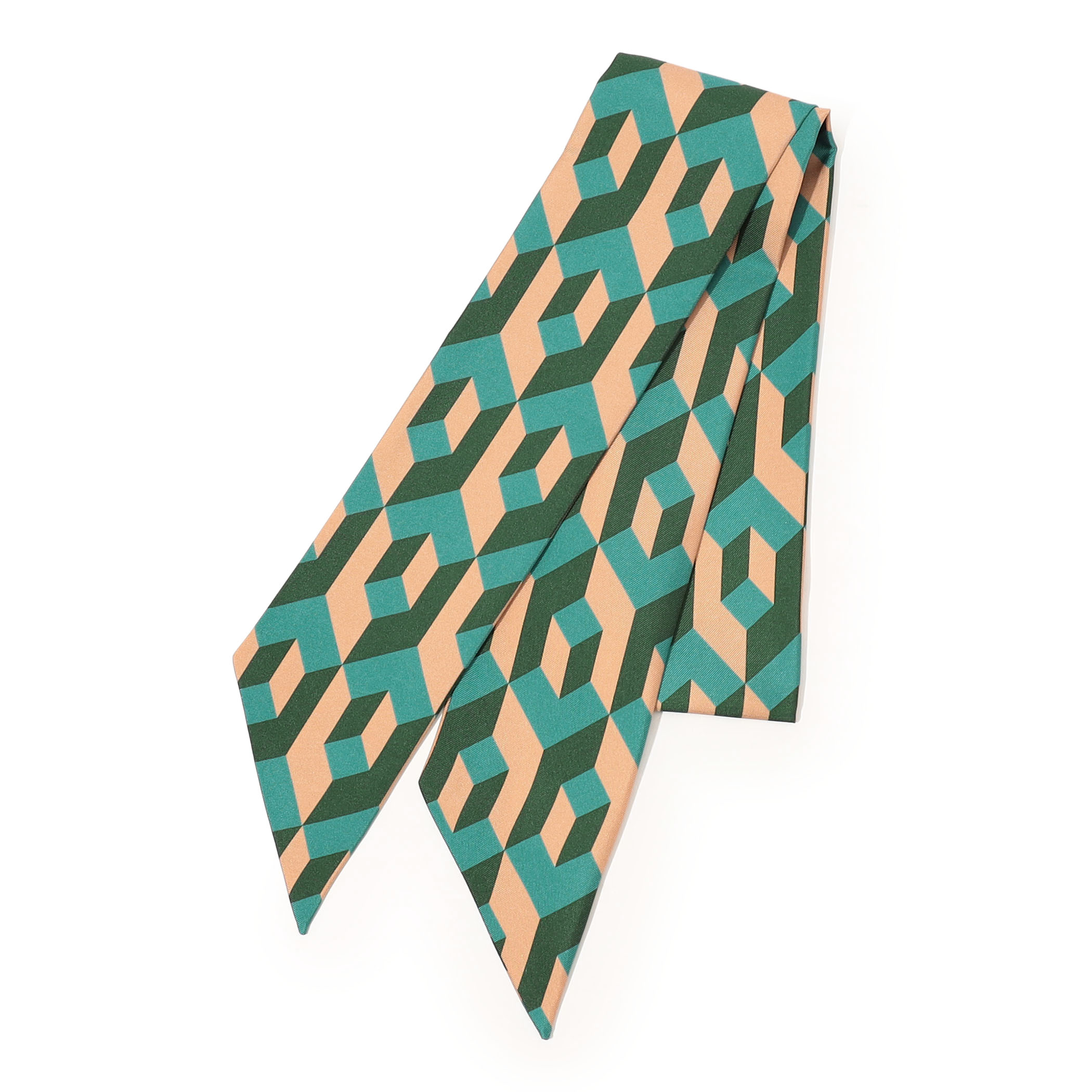 TOMORROWLAND ジオメトリック柄 シルクスカーフ
