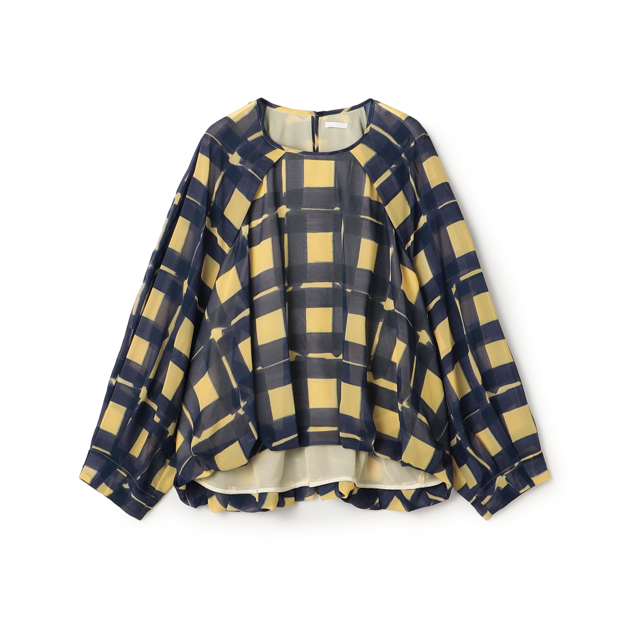 TELMA PRINT GEORGETTE ブラウス