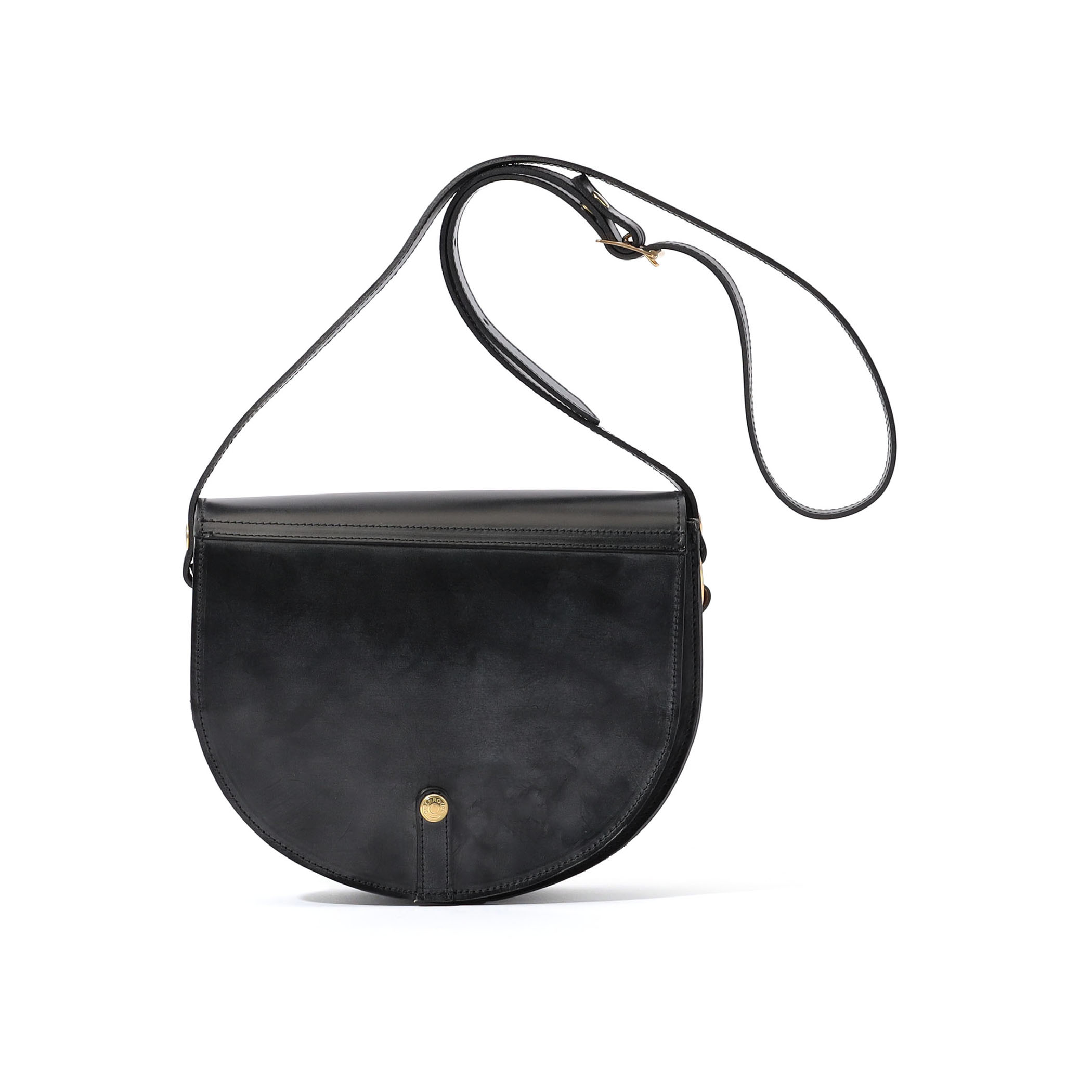 【別注】GLENROYAL Saddle Shoulder Bag ブライドルレザー ショルダーバッグ