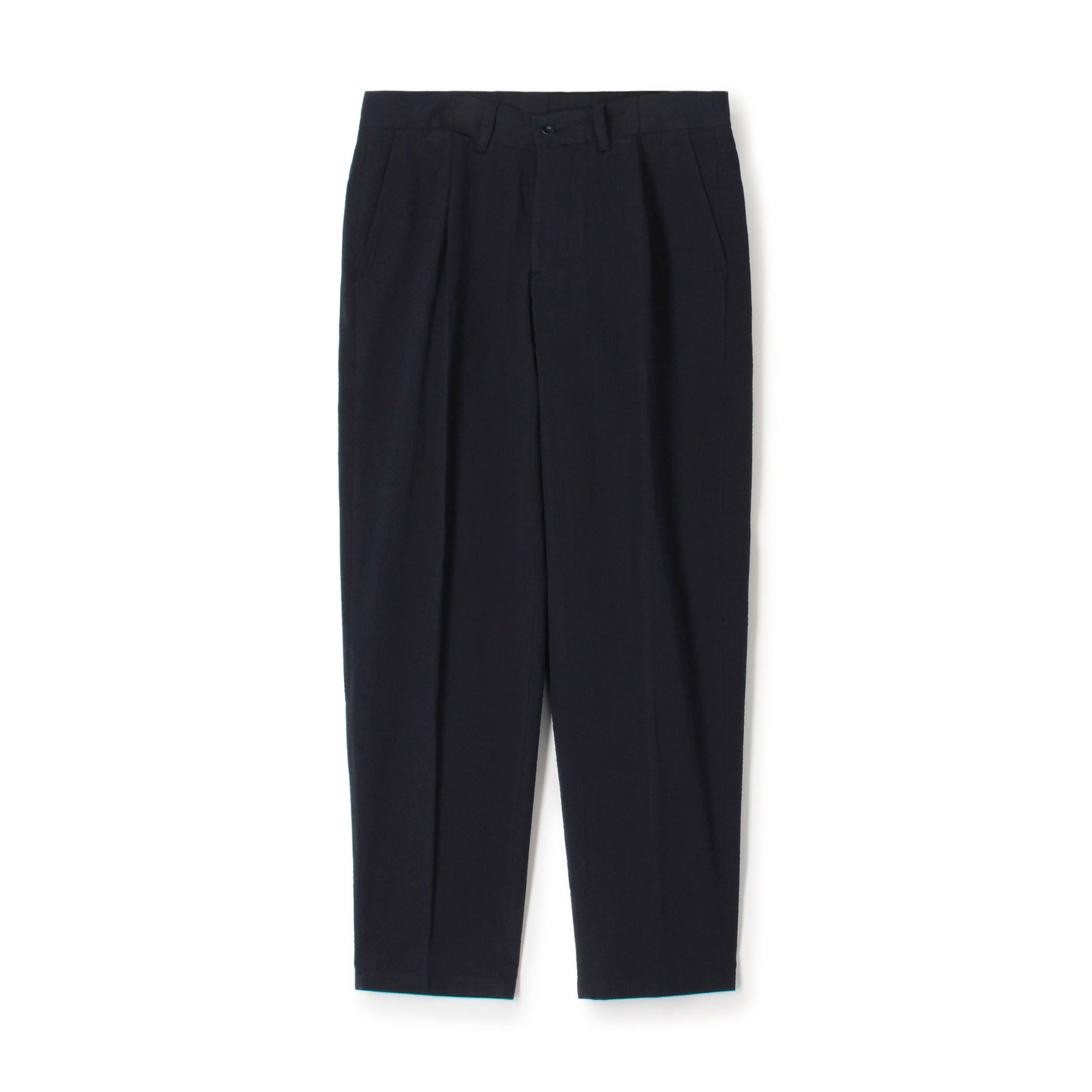 【別注】Salbatore Piccolo MARCELLO コットンシアサッカー 1プリーツテーパードパンツ