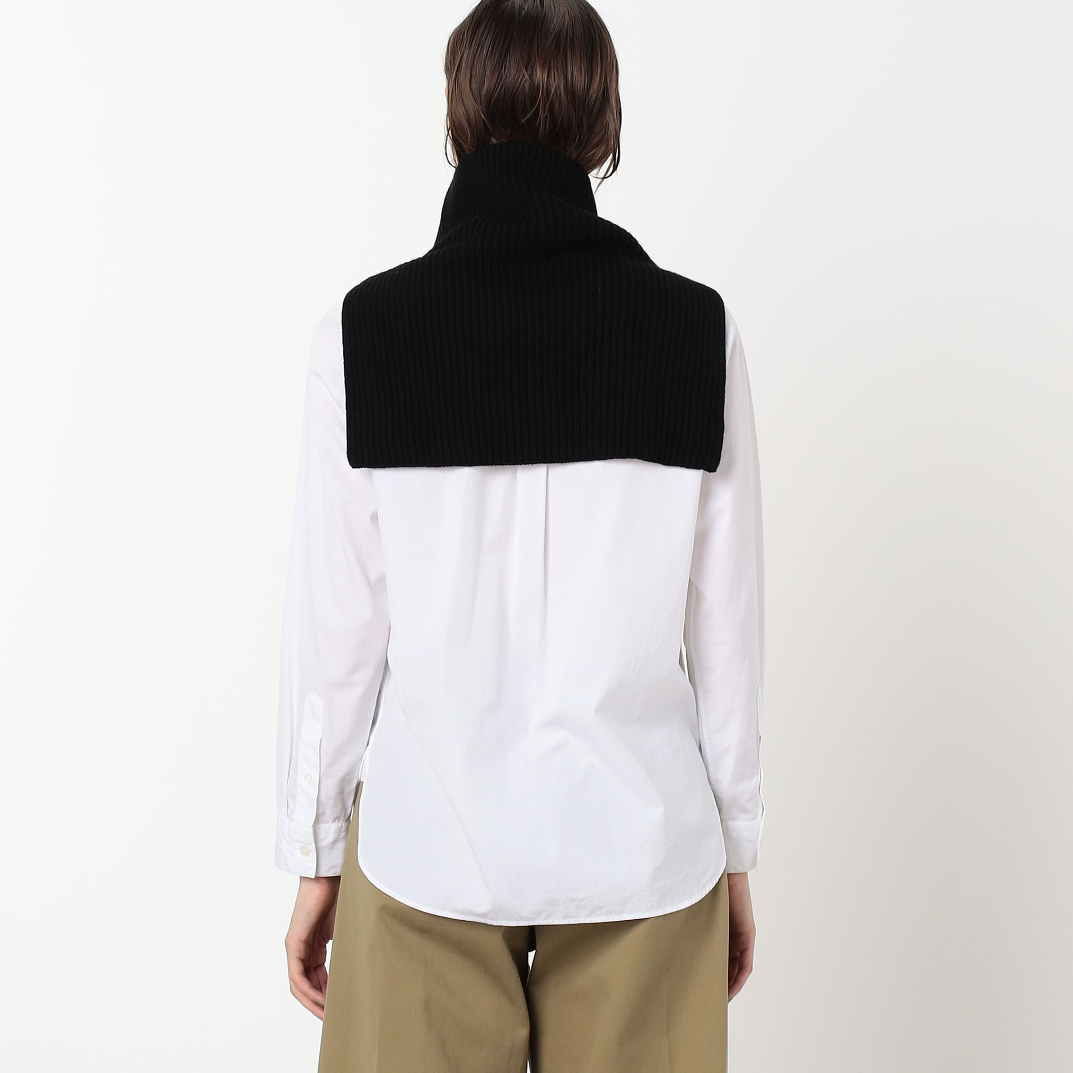 HYKE RIBBED NECK WARMER ネックウォーマー｜トゥモローランド 公式サイト