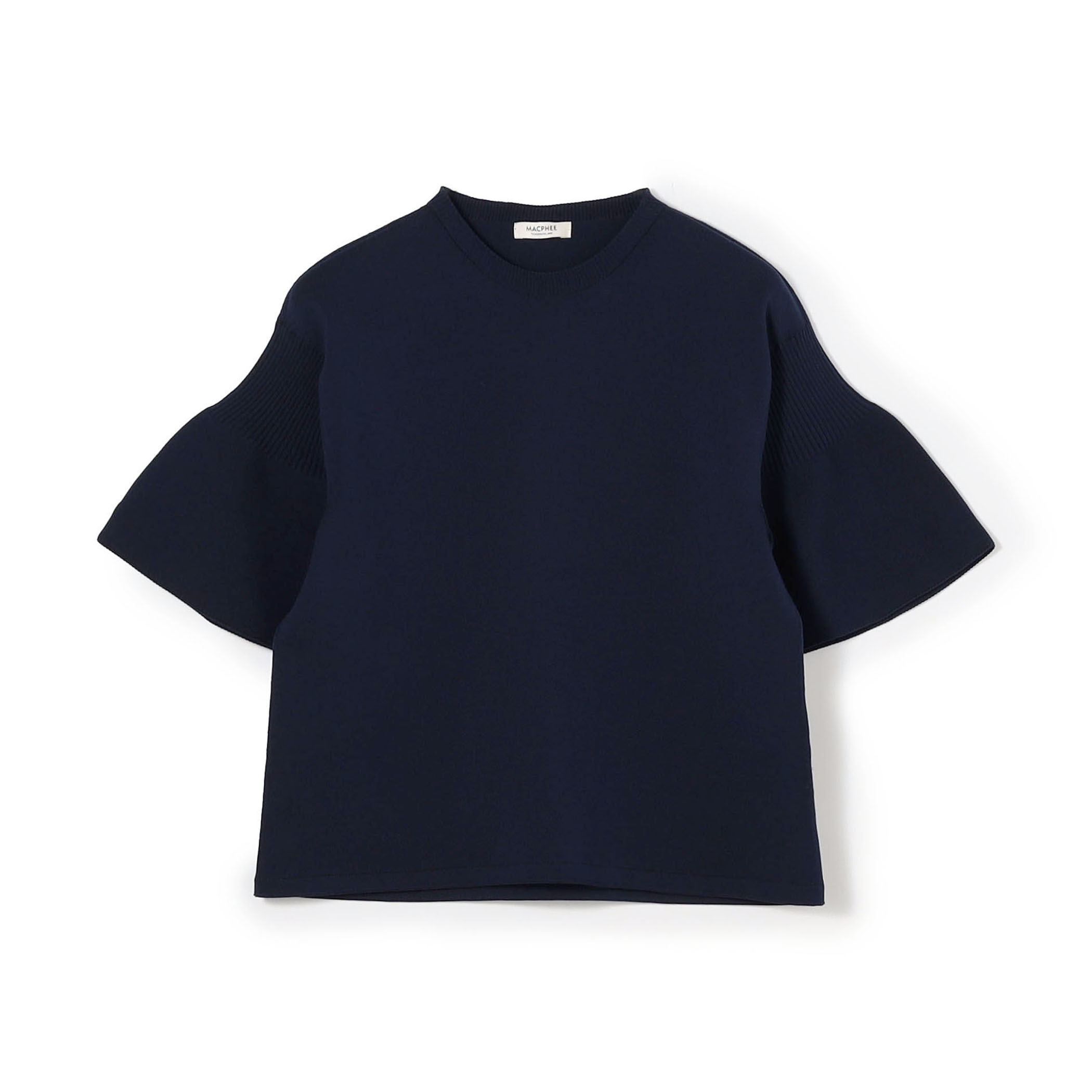 【WEB先行予約】フォームニット ベルスリーブプルオーバー