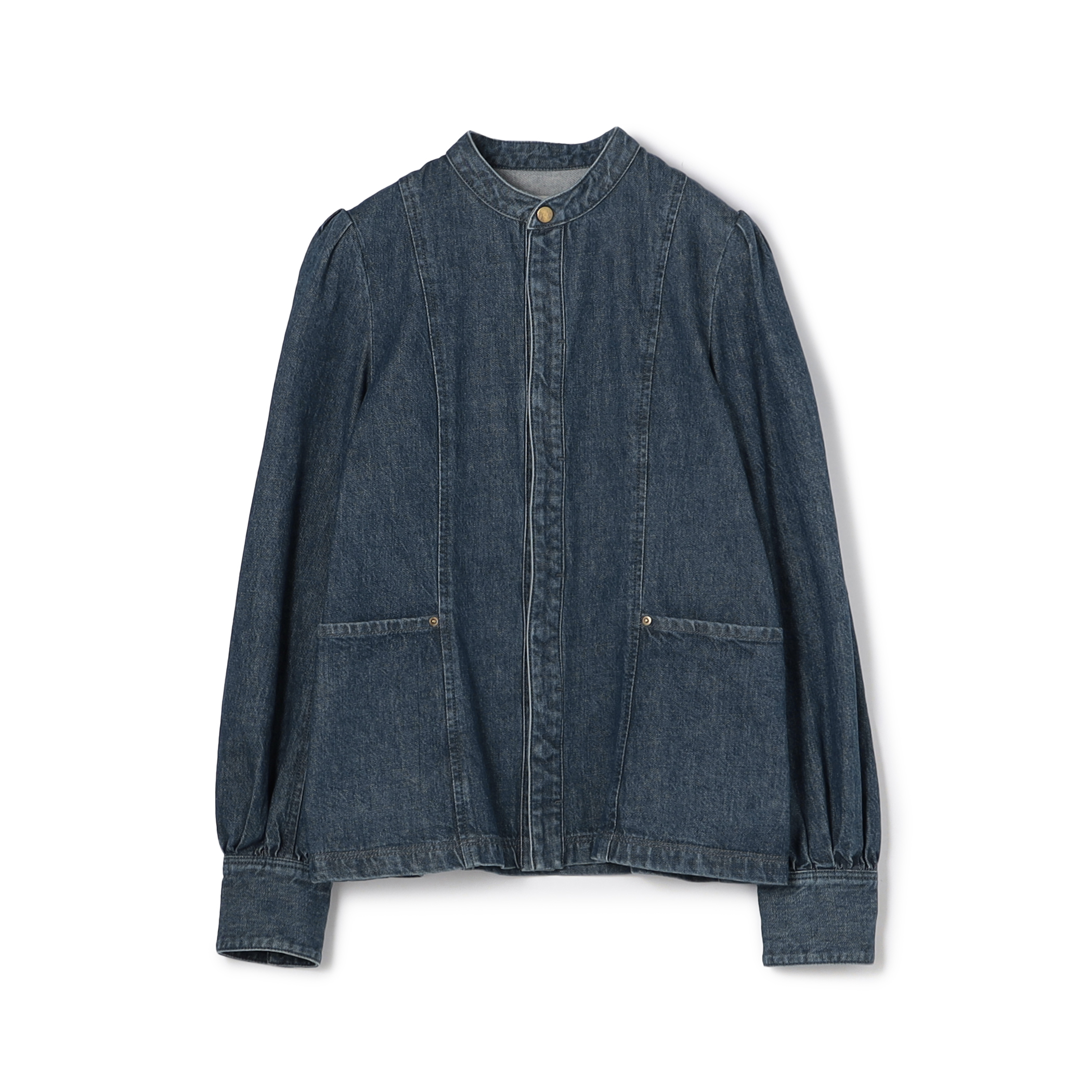 ライトウェイトデニム パフスリーブブルゾン