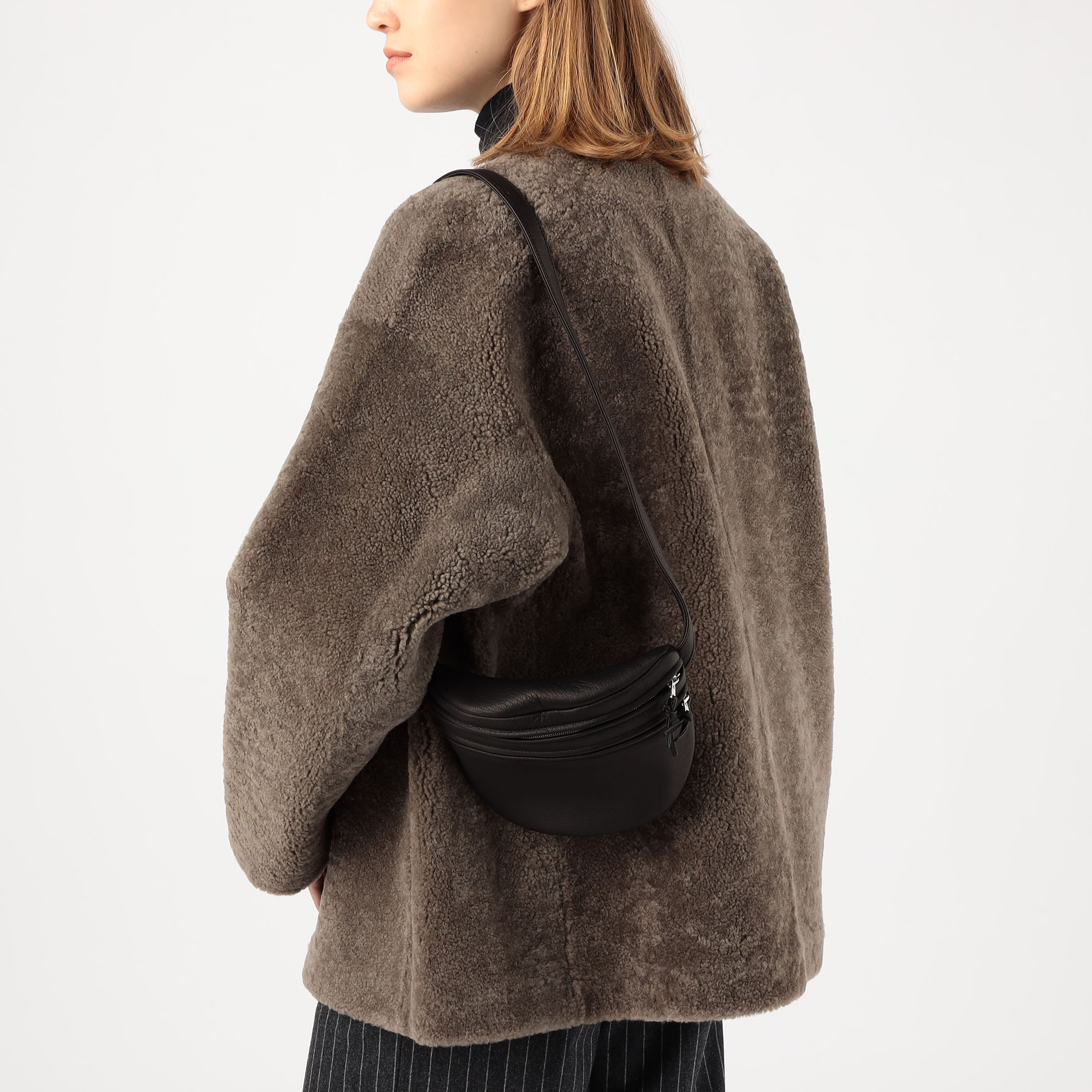 aeta WAISTPOUCH Sサイズ Aeta/DEER LEATHER WAIST POUCH S (SHEEP MOUTON)