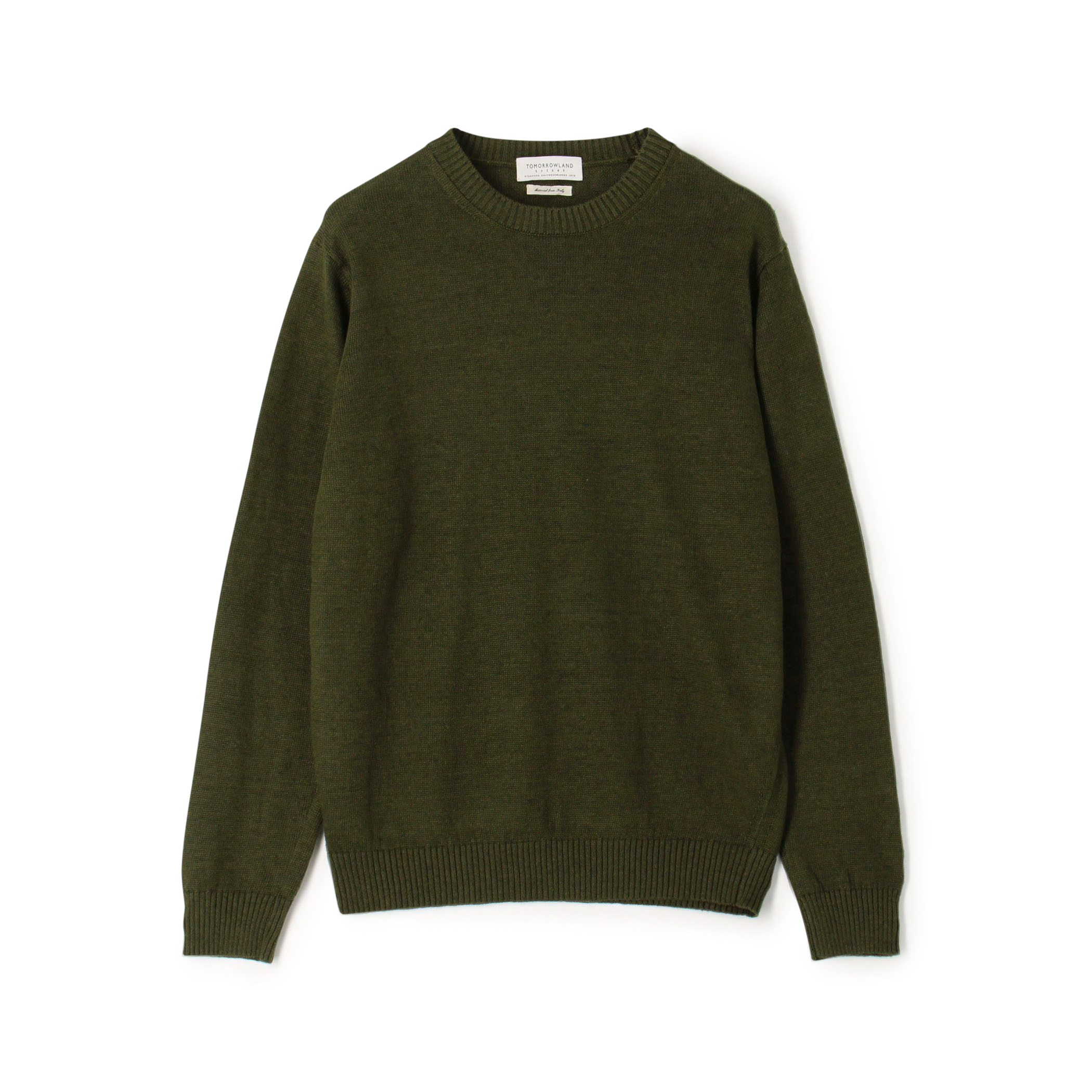 TOMORROWLAND Tricot リネンクルーネック プルオーバーニット