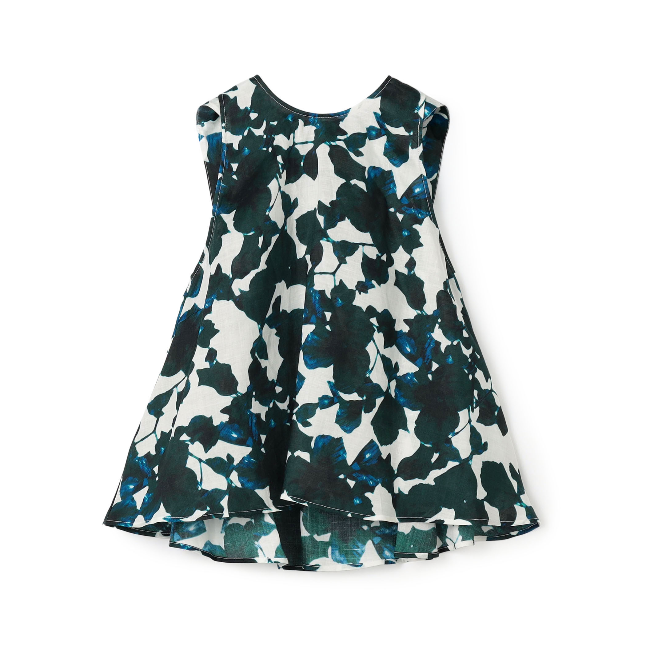 WRITEWELL Prism-mineral ノースリーブ プルオーバーブラウス