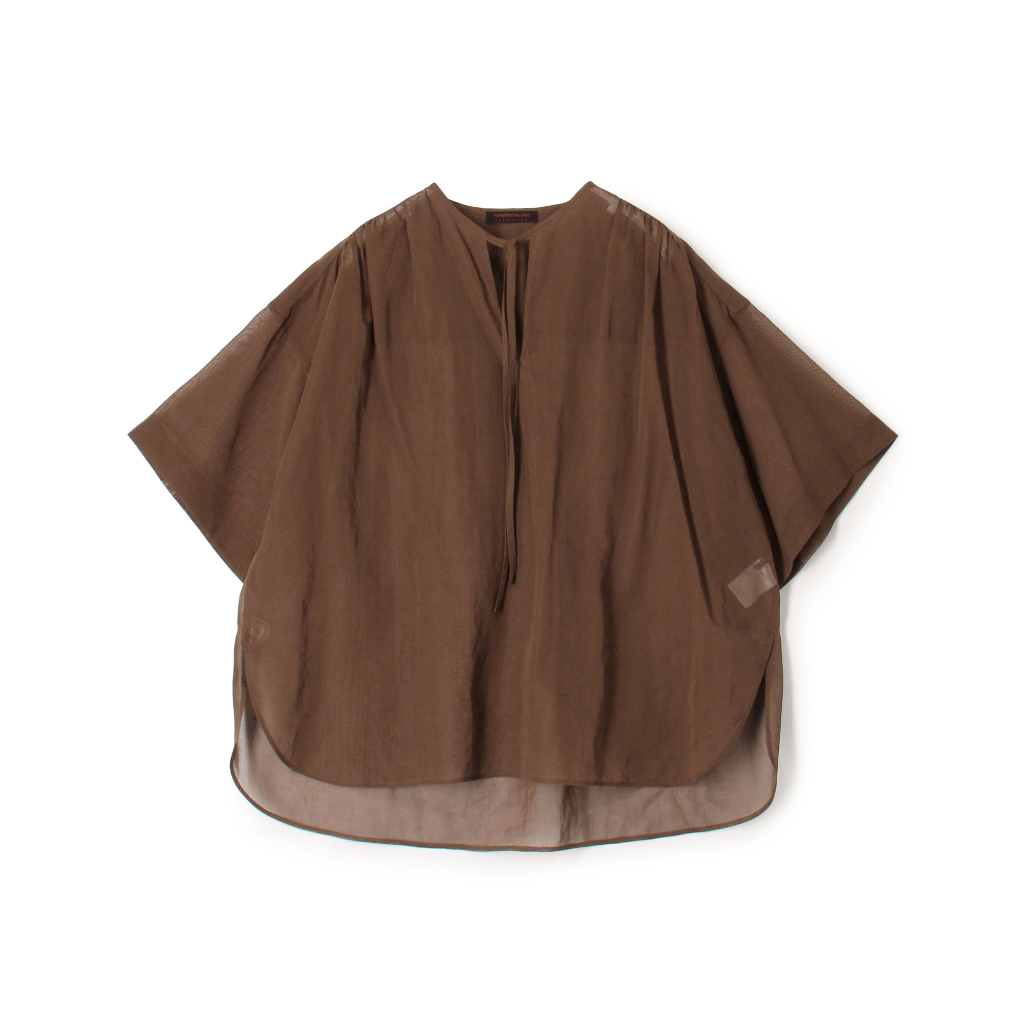 【WEB先行予約】ルコットンオーガンジー エアリープルオーバー