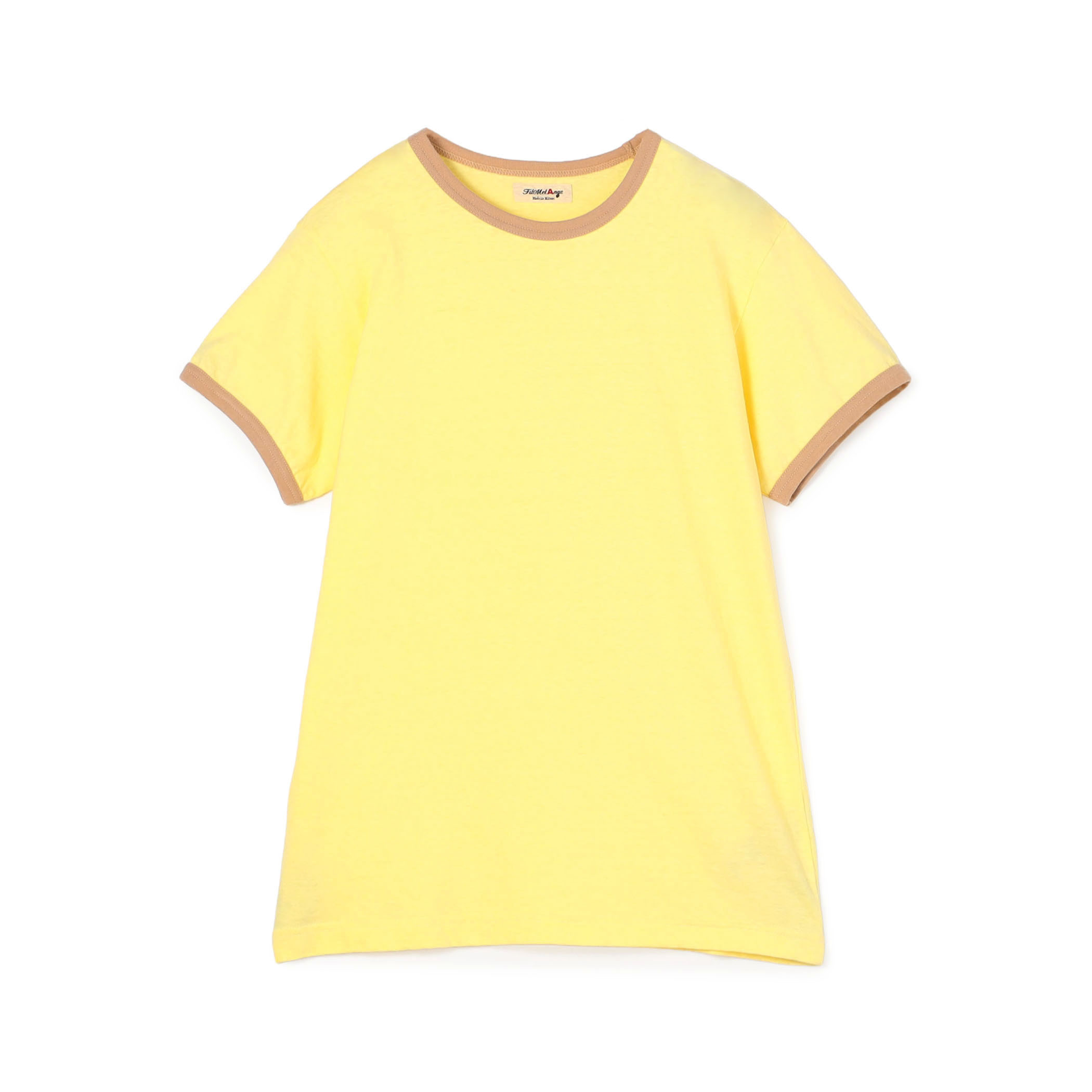 美品【別注】FilMelange×SUPER A MARKET リンガーTシャツ 別注】FilMelange × SUPER A MARKET コットン リンガーTシャツ