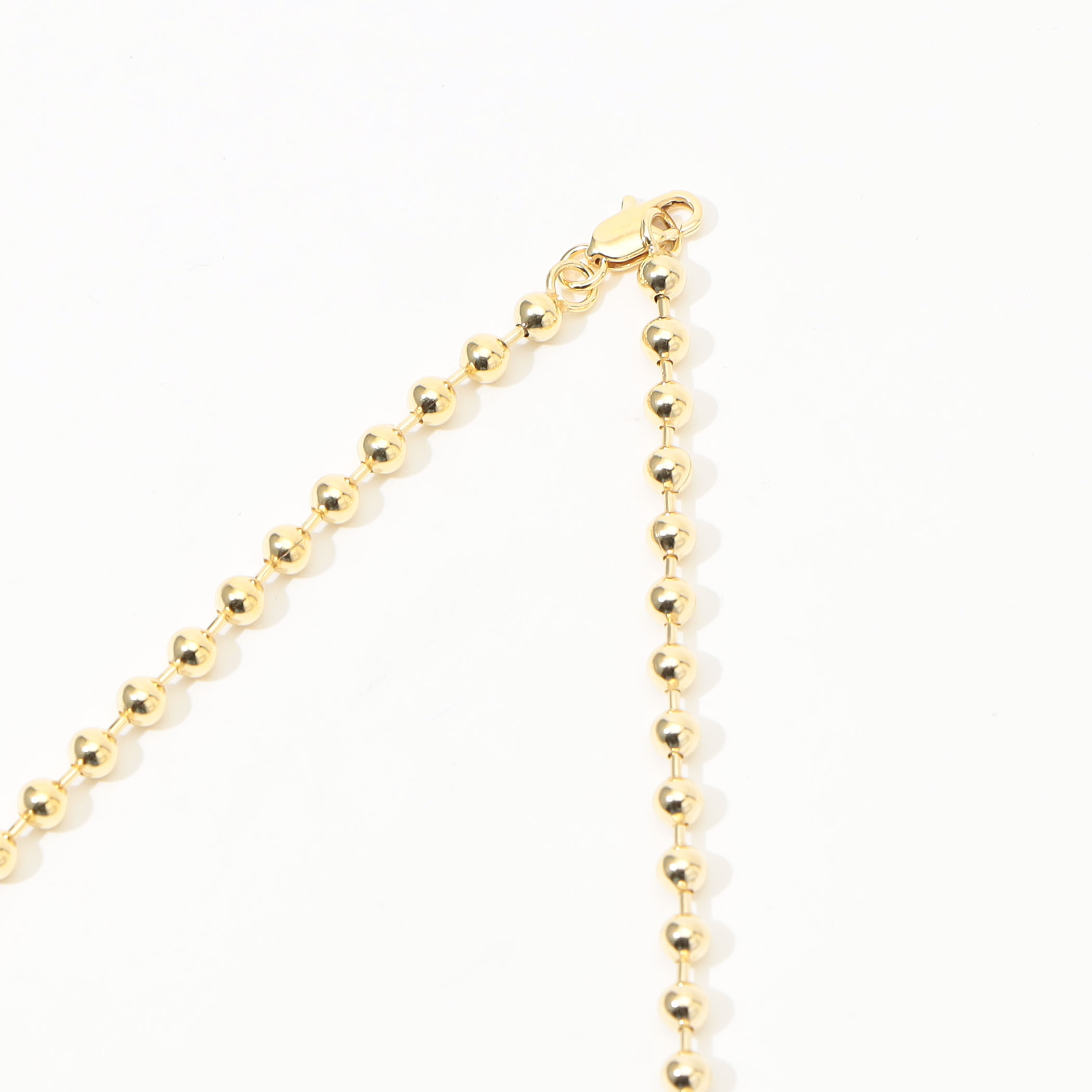 LAURA LOMBARDI Ball Chain ゴールドネックレス
