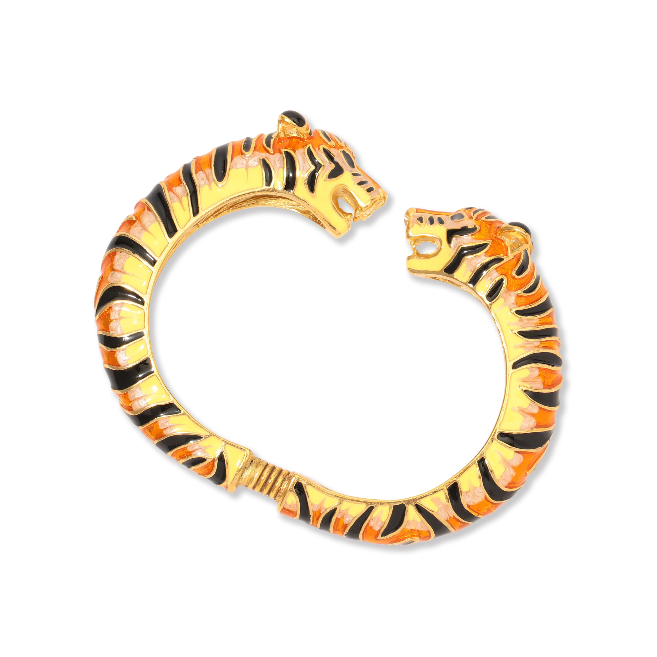 Kenneth Jay Lane tiger head ブレスレット