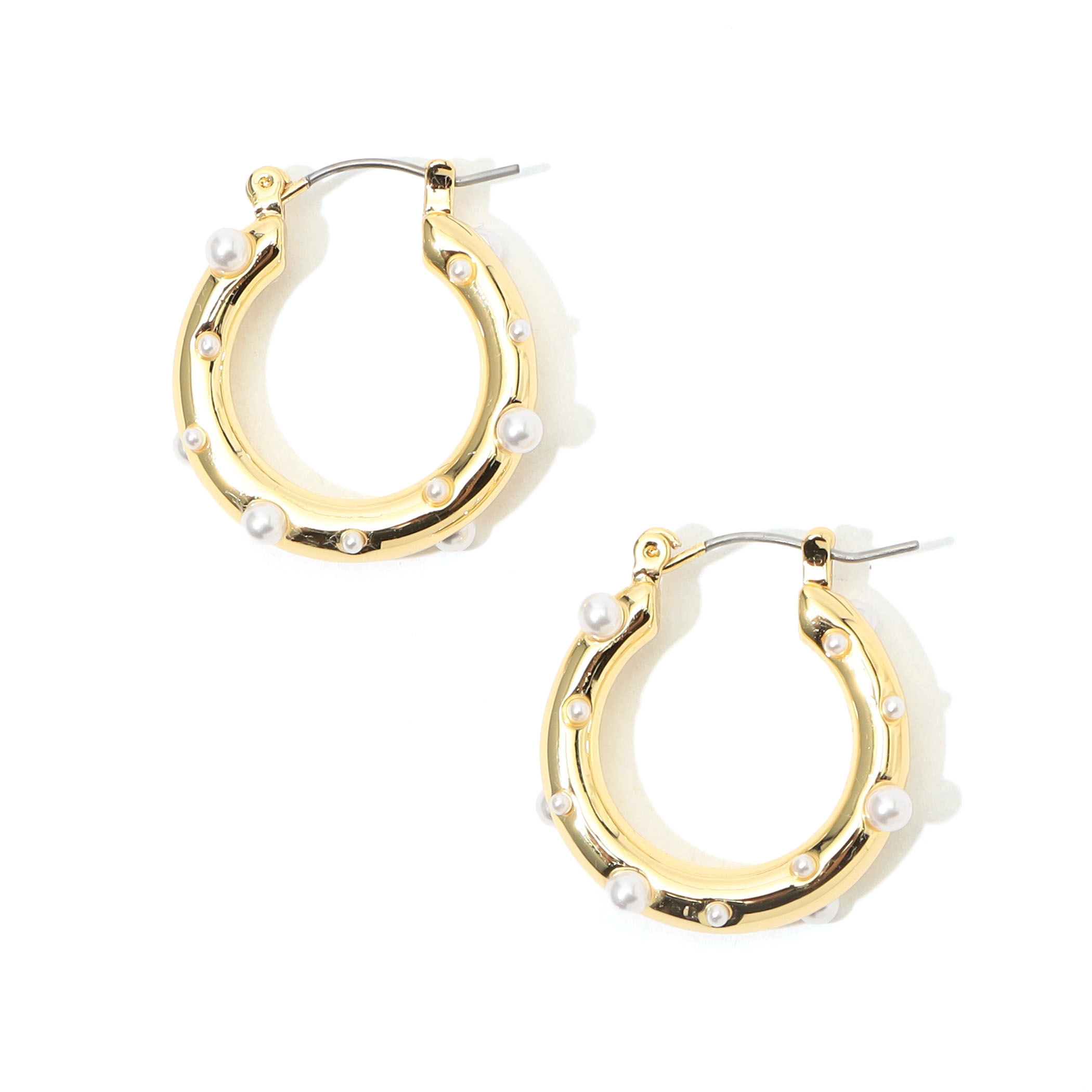 Kenneth Jay Lane Bridge Wire Hoops ピアス