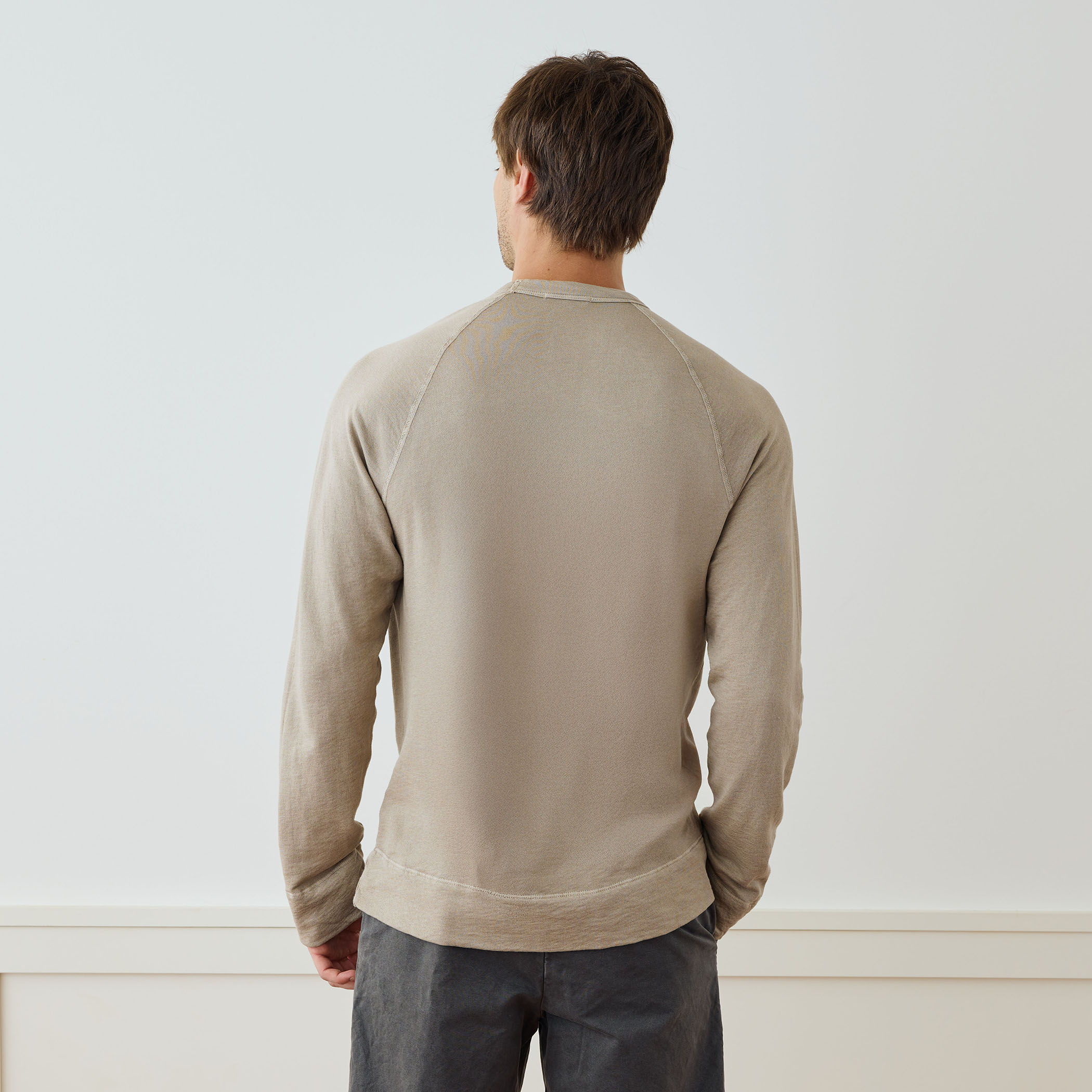 バックパイルスエット ラグランスリーブプルオーバー MXA3278