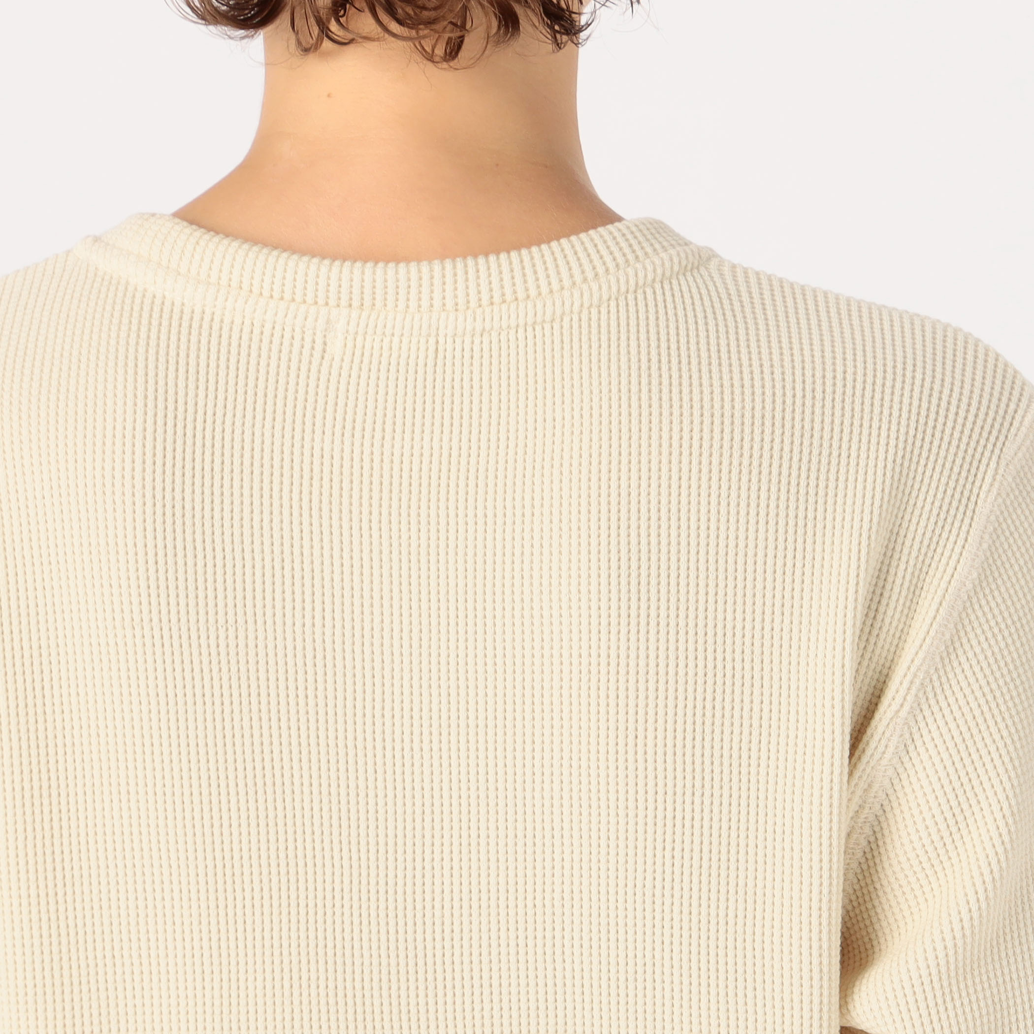 GALERIE VIE / ギャルリーヴィー | ウールコットンワッフル ラウンドネックプルオーバー | F | イエロー | レディース item6319bc62882df.jpg