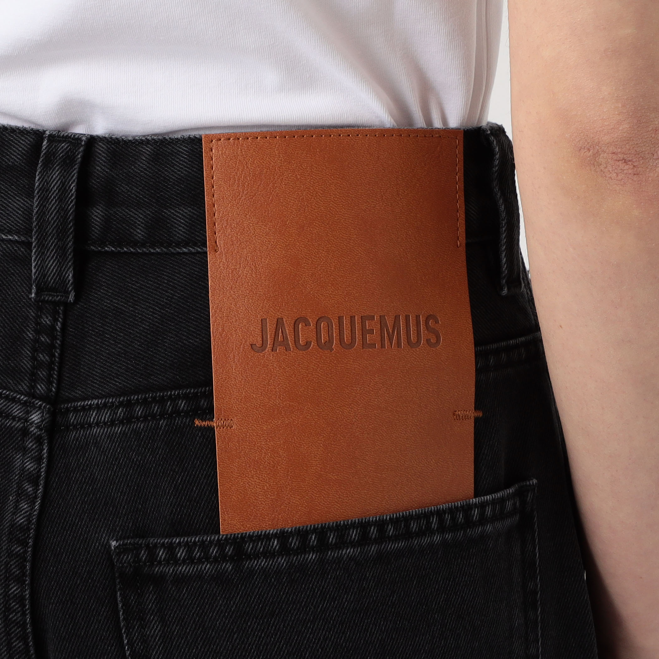 JACQUEMUS LE DE-NIMES LARGE コットン デニムパンツ 