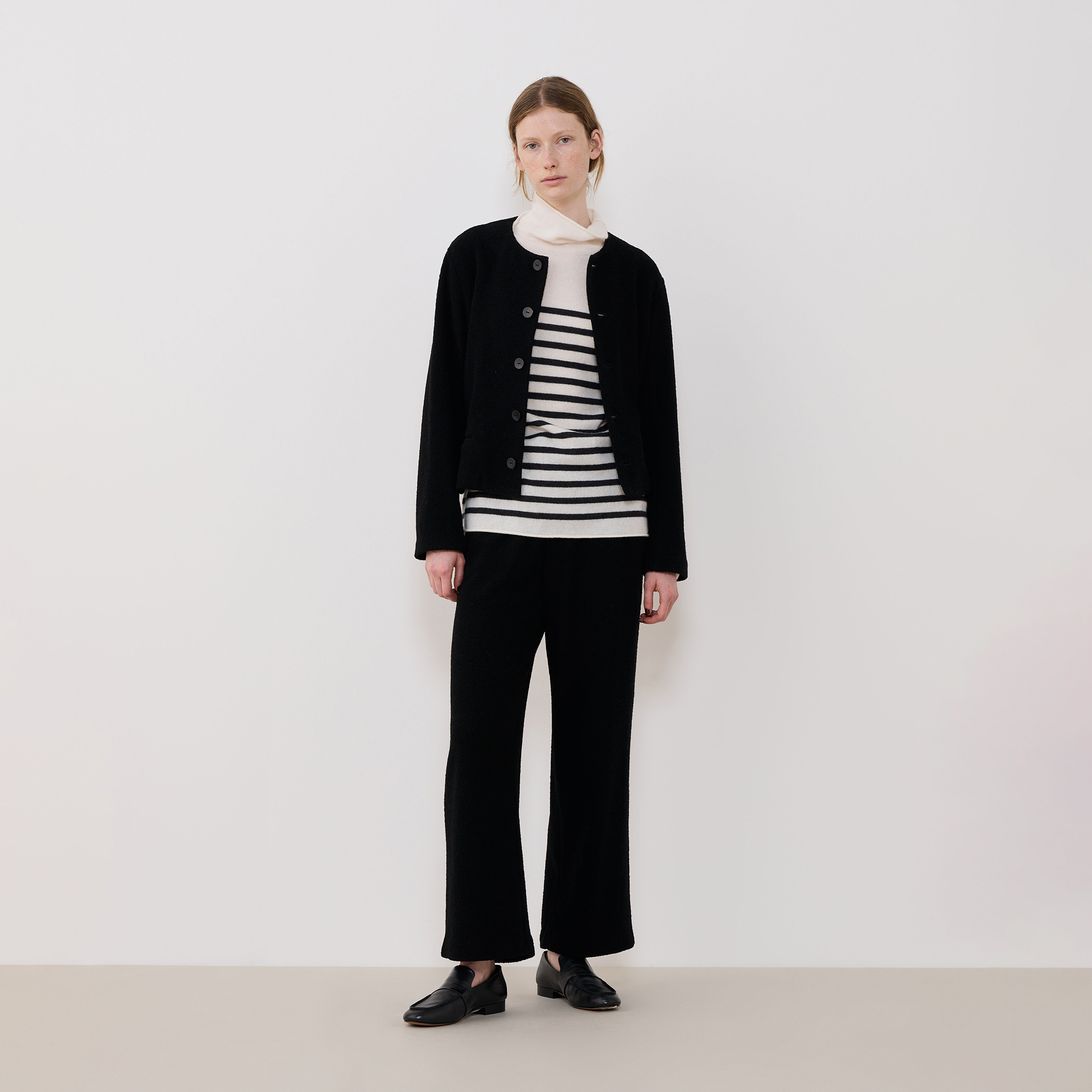 ファインブークレー クルーネックジャケット｜トゥモローランド 公式通販