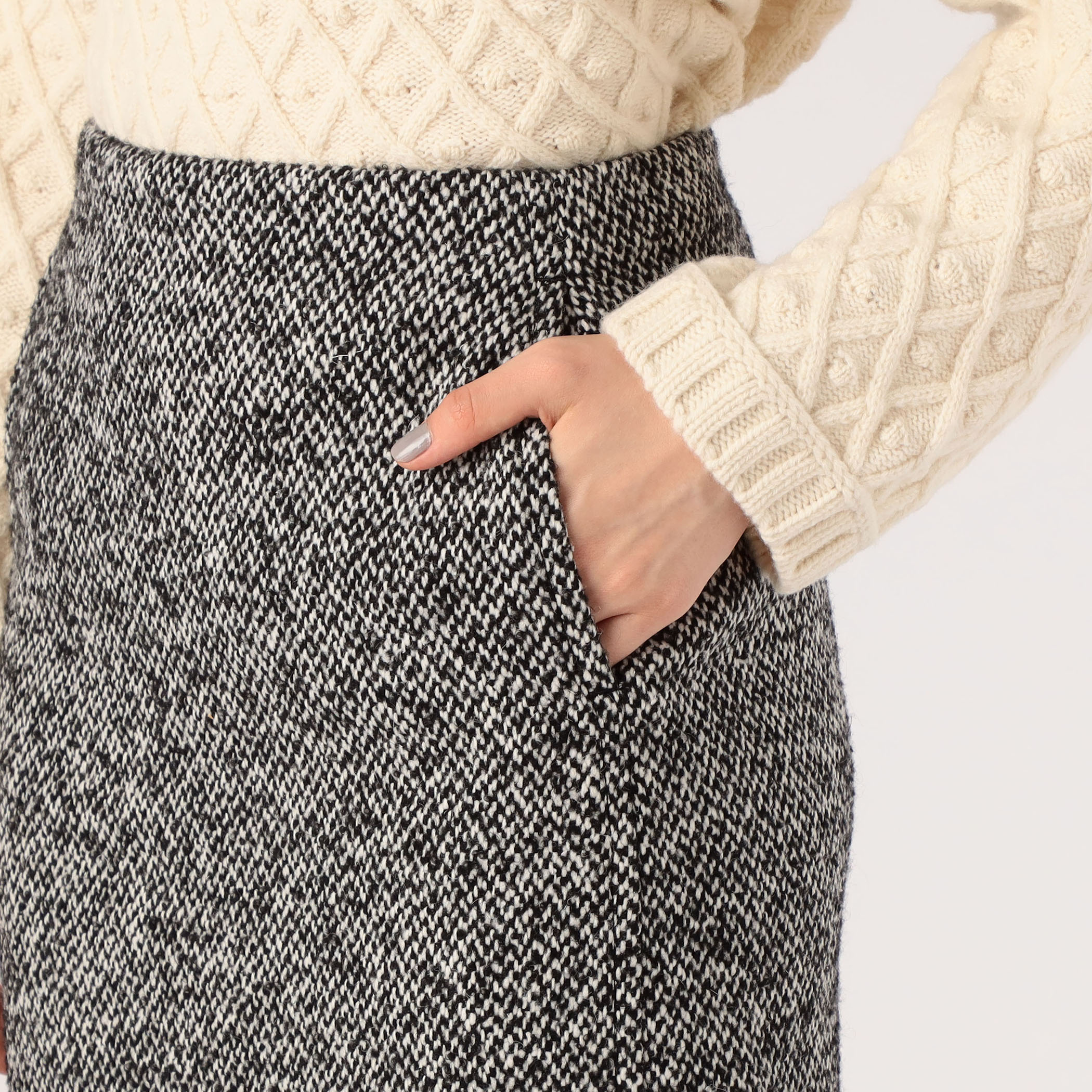 マカフィー トゥモローランド 完売 ミニスカート グレンチェック  