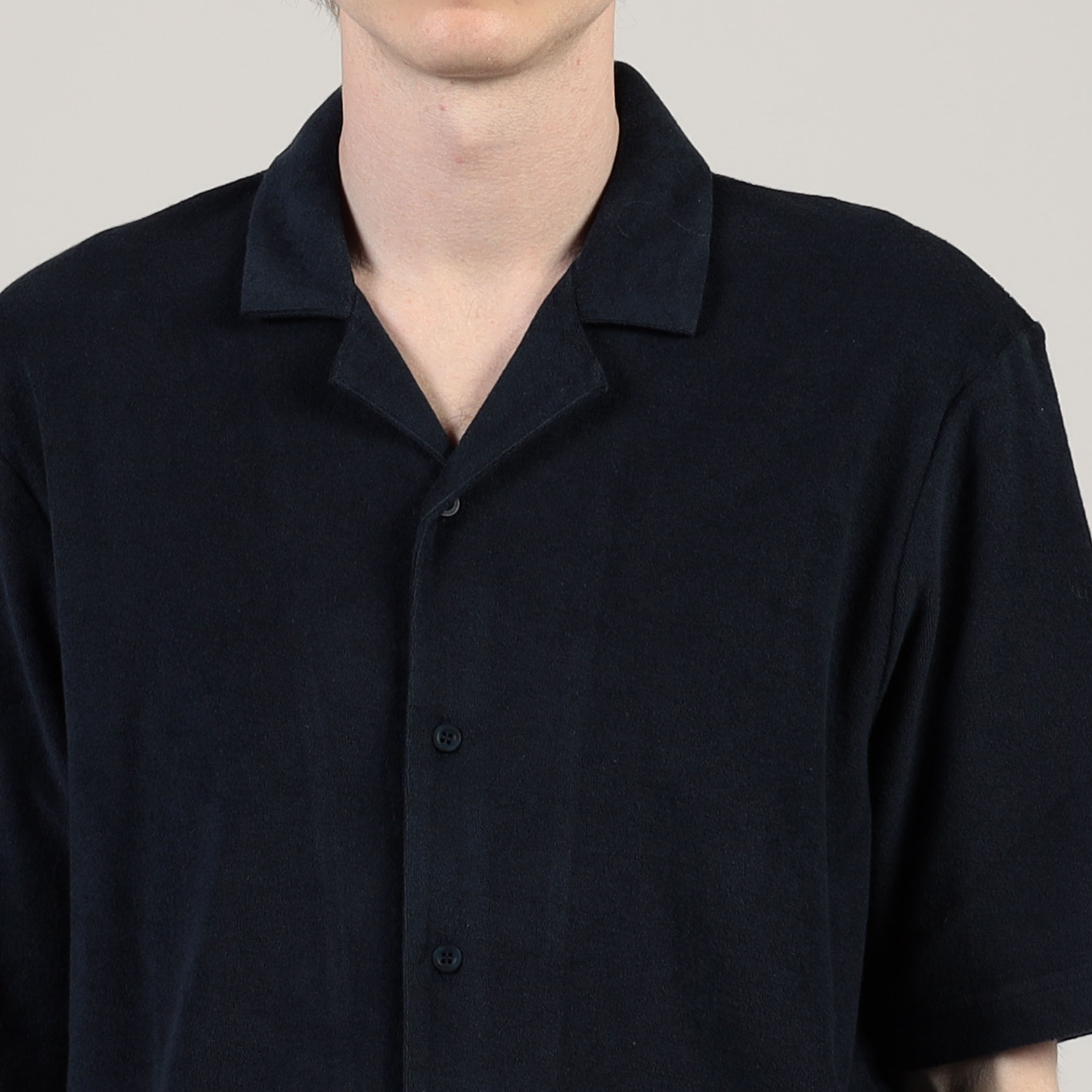 SUNSPEL TOWELLING CAMP COLLAR キャンプカラーシャツ 