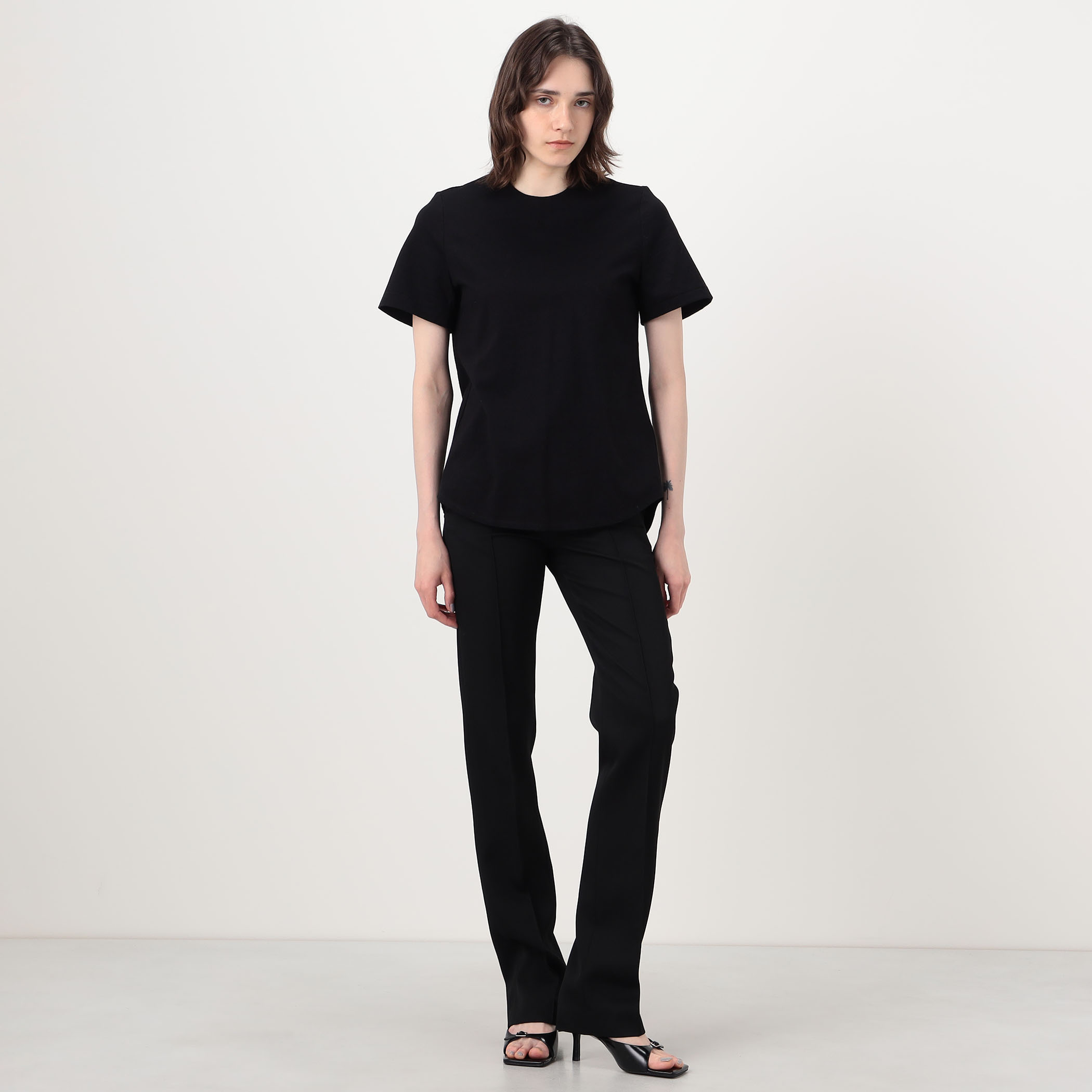 Mame Kurogouchi Cotton Plainstitch Top コットン ハーフスリーブ