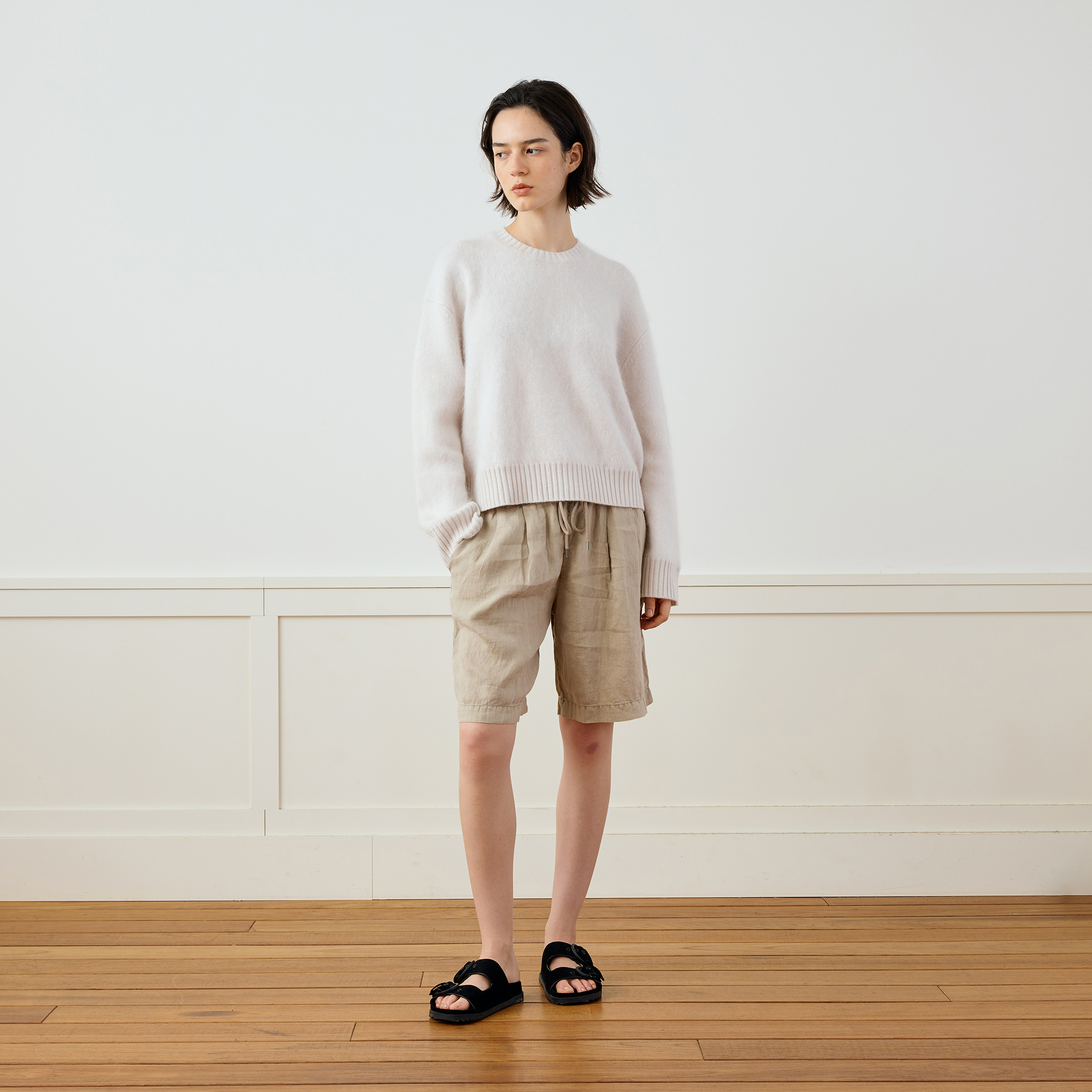 ライトウェイトリネン ハーフパンツ WKO4318｜トゥモローランド 公式サイト