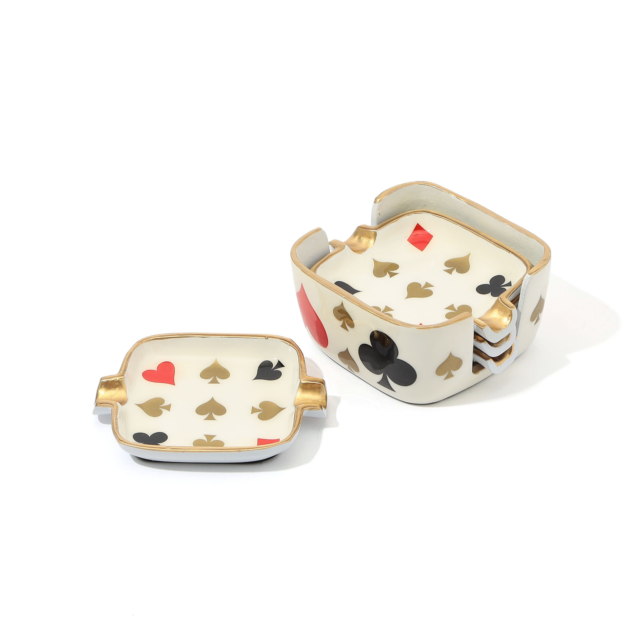 ◆インテリア◆トレイ◆3点◆mojoo◆D-2602IN19◆ chehoma ashtrays（4枚セット）｜トゥモローランド 公式サイト