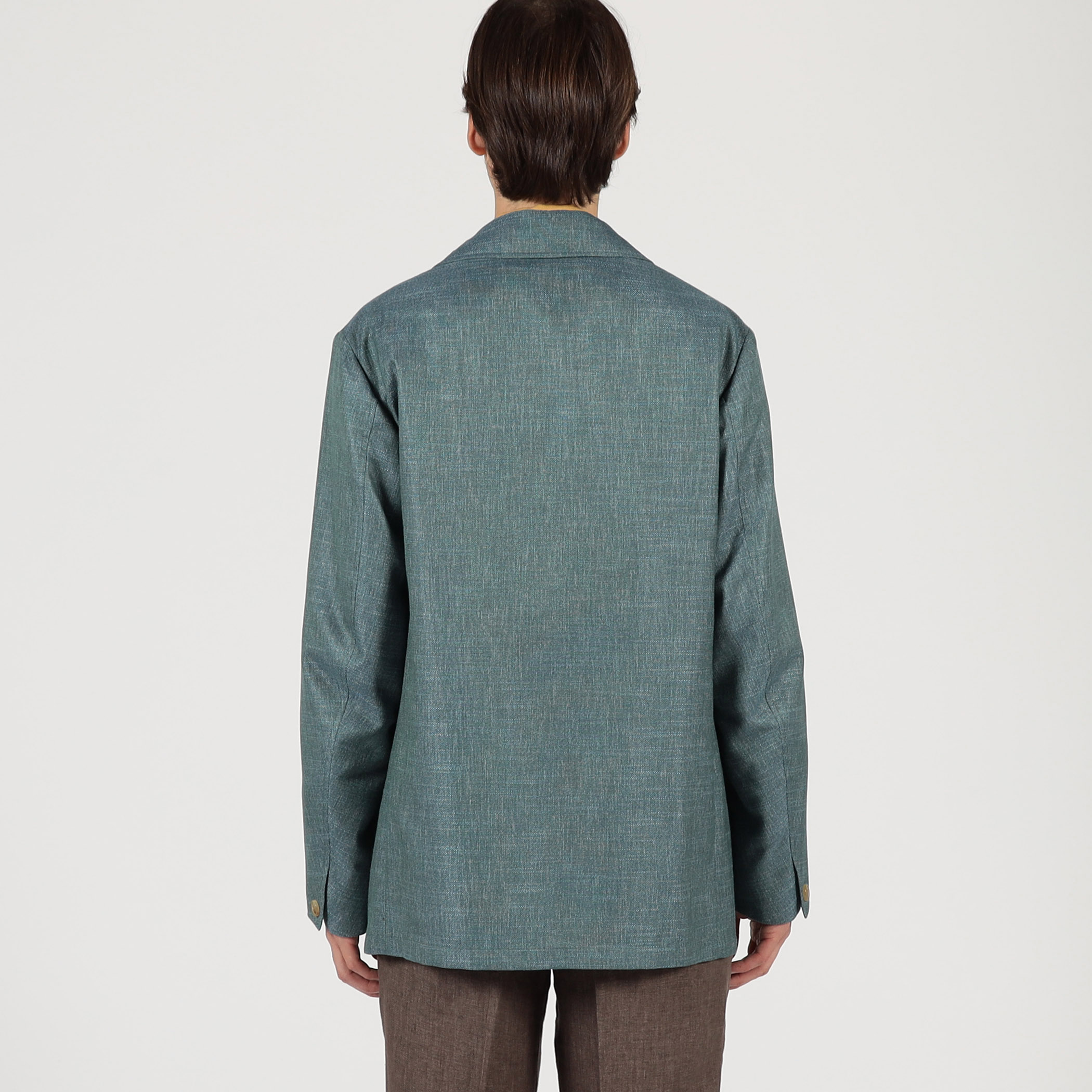 バンブーシルクコットン サファリジャケット HAVANA DORMEUIL