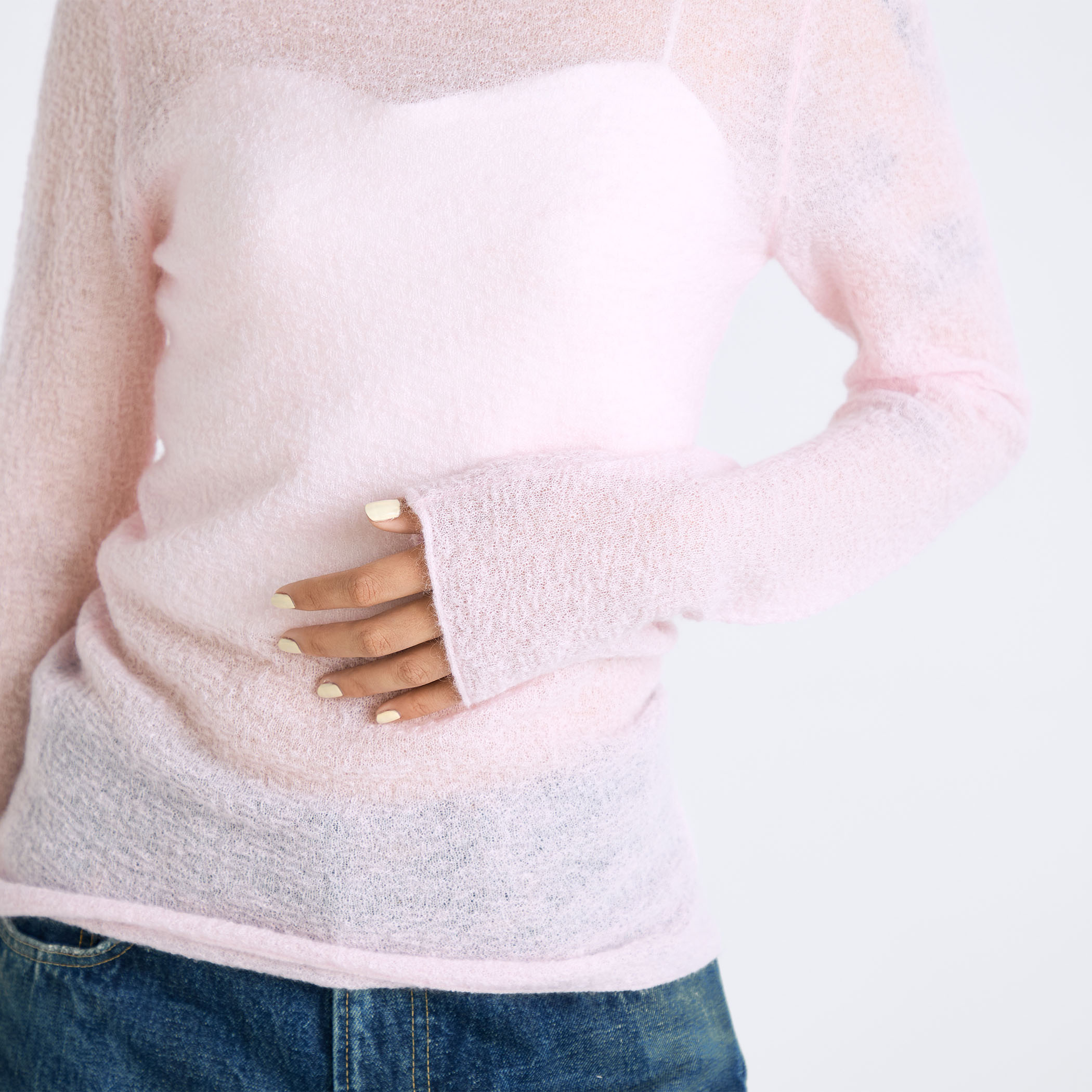 【完売品】モヘアダブルハイネックニット SUBLATIONS MOHAIR DOUBLE HIGH NECK P/O KNIT .12【CHARCOAL】 – SUBLATIONS