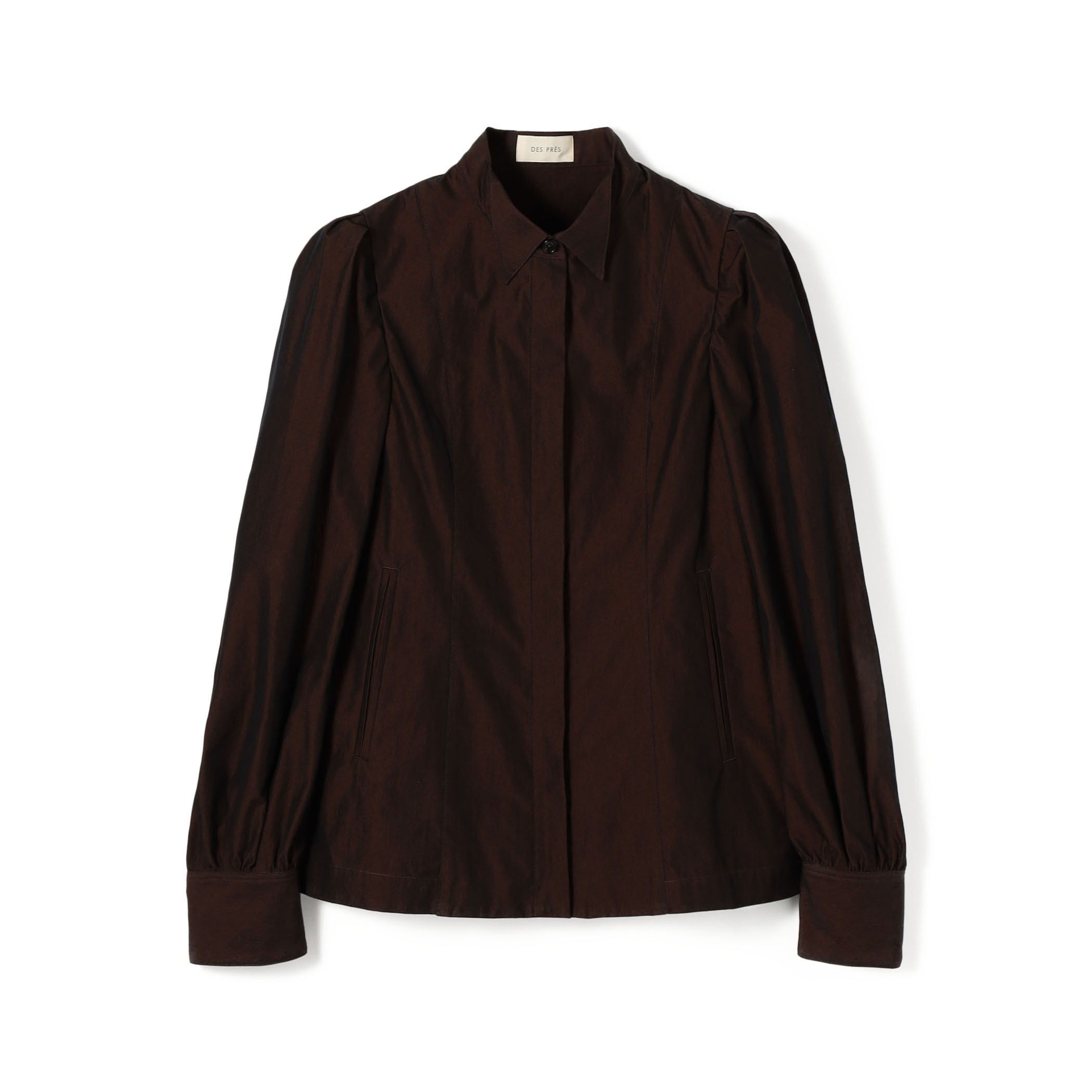 【WEB先行予約】コットンドライクロス パフスリーブ ジャケット