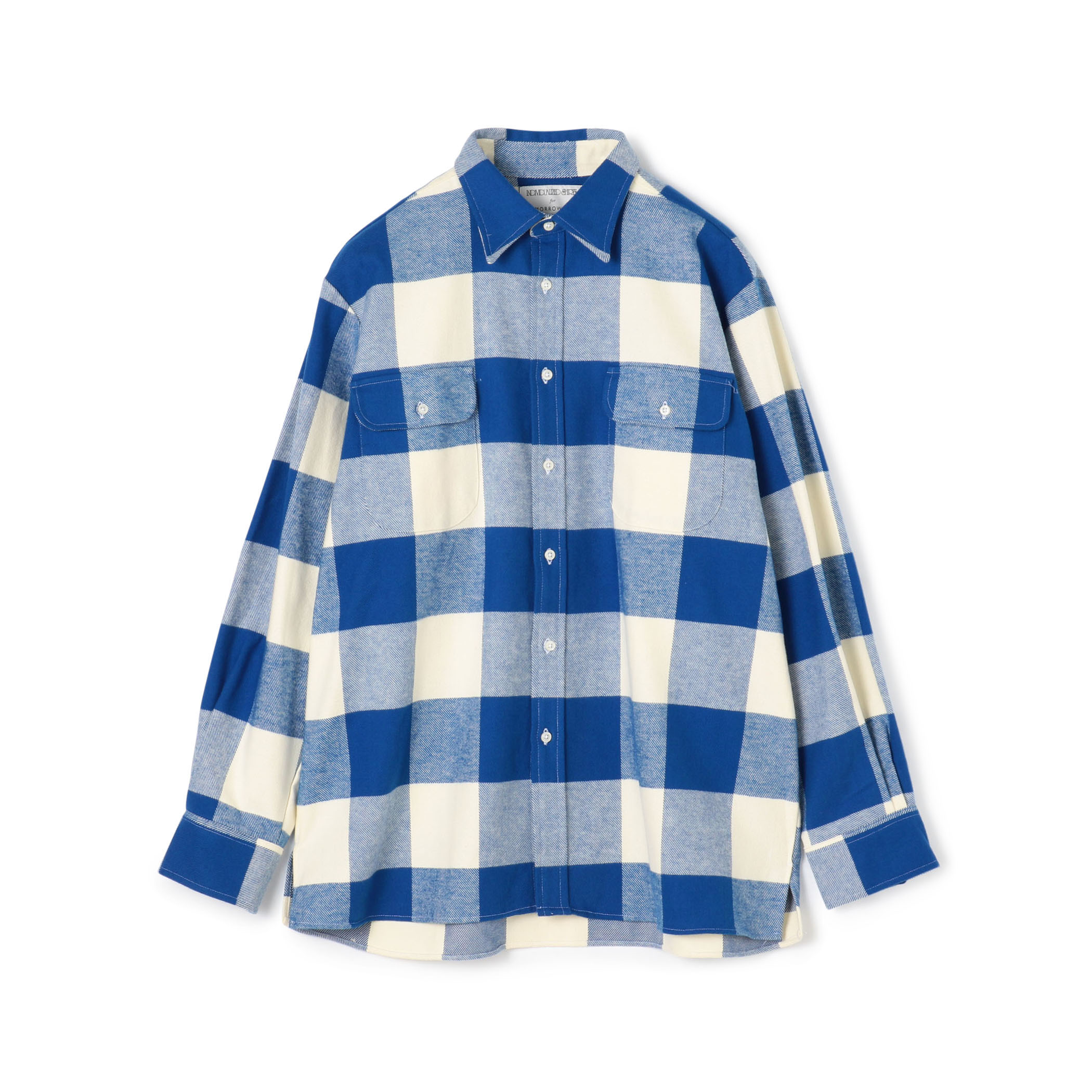 【別注】INDIVIDUALIZED SHIRTS コットン CPOシャツ